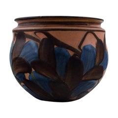 Kähler, Denmark, Vase in Glazed Ceramics, 1930s-1940s