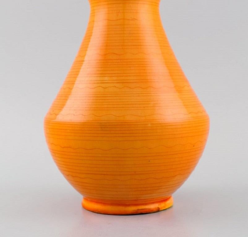 Kähler, Denmark, Vase in Glazed Stoneware, 1930s/1940s In Excellent Condition In Copenhagen, DK