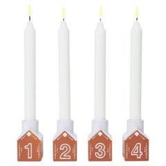 Kähler 'Gingerbread' Advent Candleholder, Brown