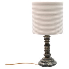 Kähler Glazed Stoneware Table Lamp by Svend Hammershøi