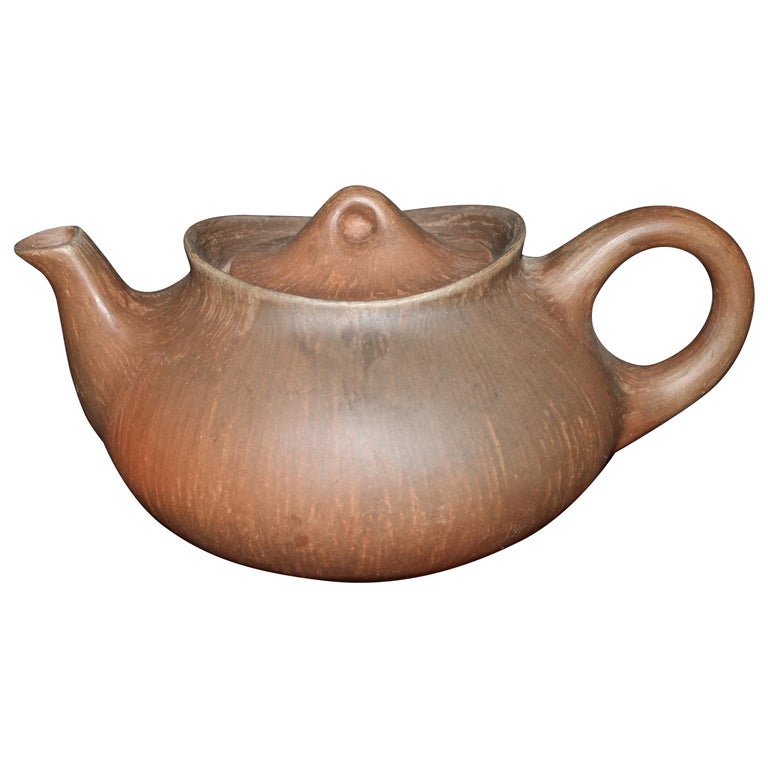 Kahler HAC Brown Bisque Teapot 50's Denmark For Sale at 1stDibs edition denmark original