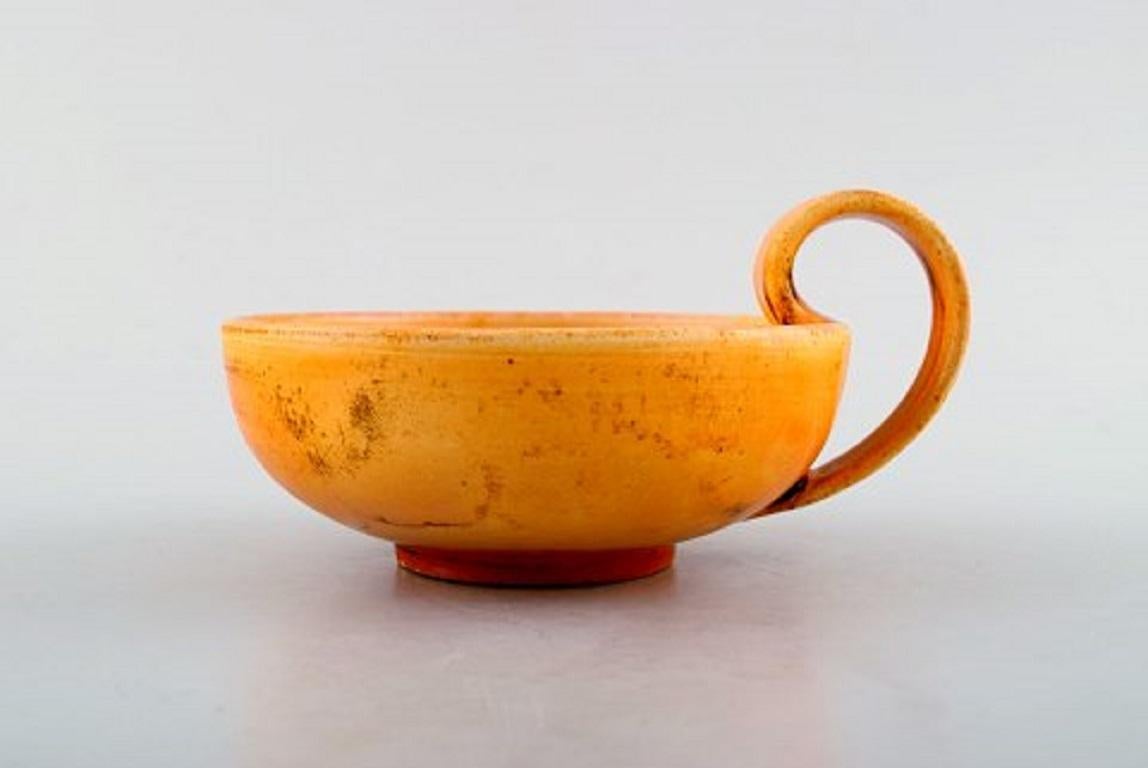 Danish Kähler, HAK 'Denmark', Set of 6 Tea Cups and Saucers and 6 Plates