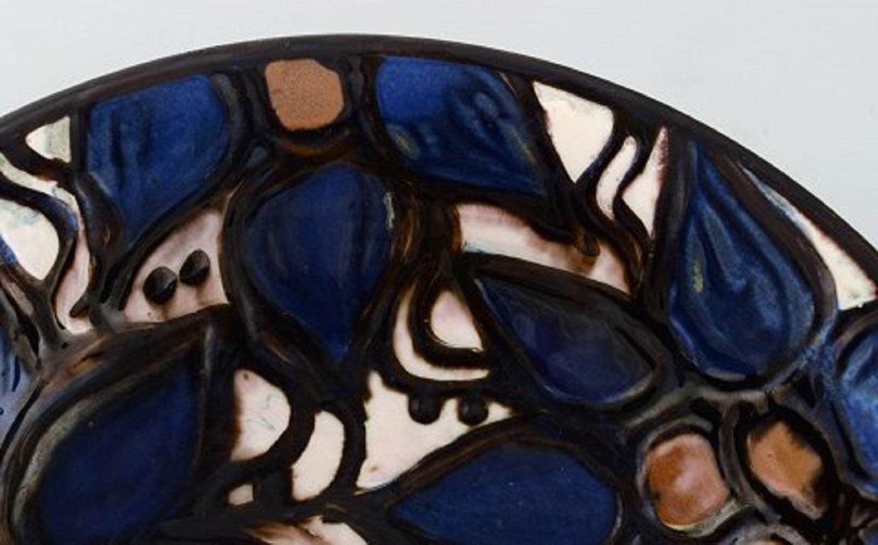 Kähler, HAK, Glazed Ceramic Bowl in Modern Design, 1930s-1940s In Good Condition In Copenhagen, DK
