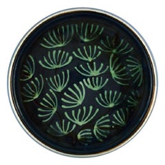 Kähler, HAK, Glazed Ceramic Dish in Modern Design, 1930s-1940s