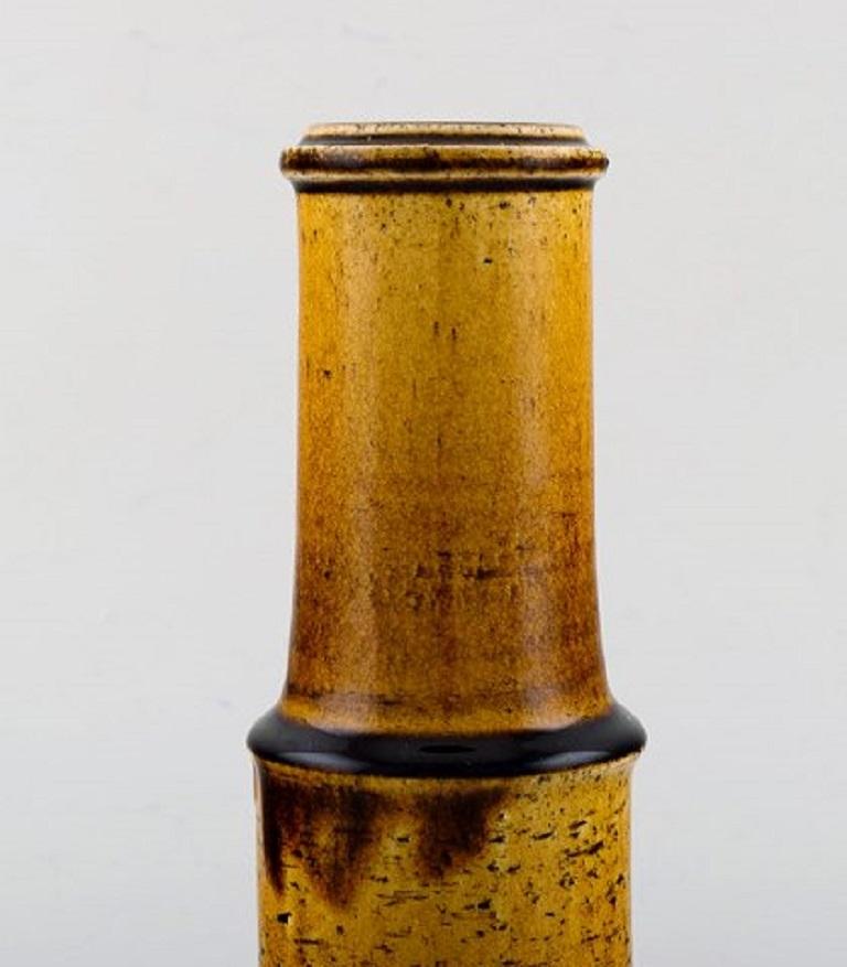 Scandinave moderne Kähler:: HAK:: Vase en céramique émaillée au design moderne:: années 1960-1970 en vente