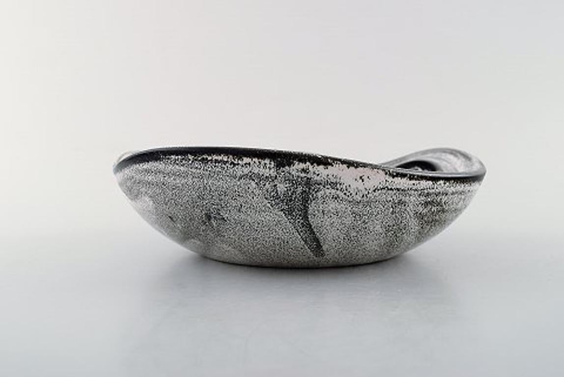 Scandinavian Modern Kähler, HAK, Glazed Stoneware Bowl, 1960s, Designed by Nils Kähler