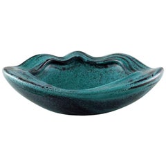Kähler, HAK, Glazed Stoneware Bowl, 1960s, Designed by Nils Kähler
