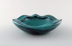 Kähler, HAK, Glazed Stoneware Bowl, 1960s, Designed by Nils Kähler
