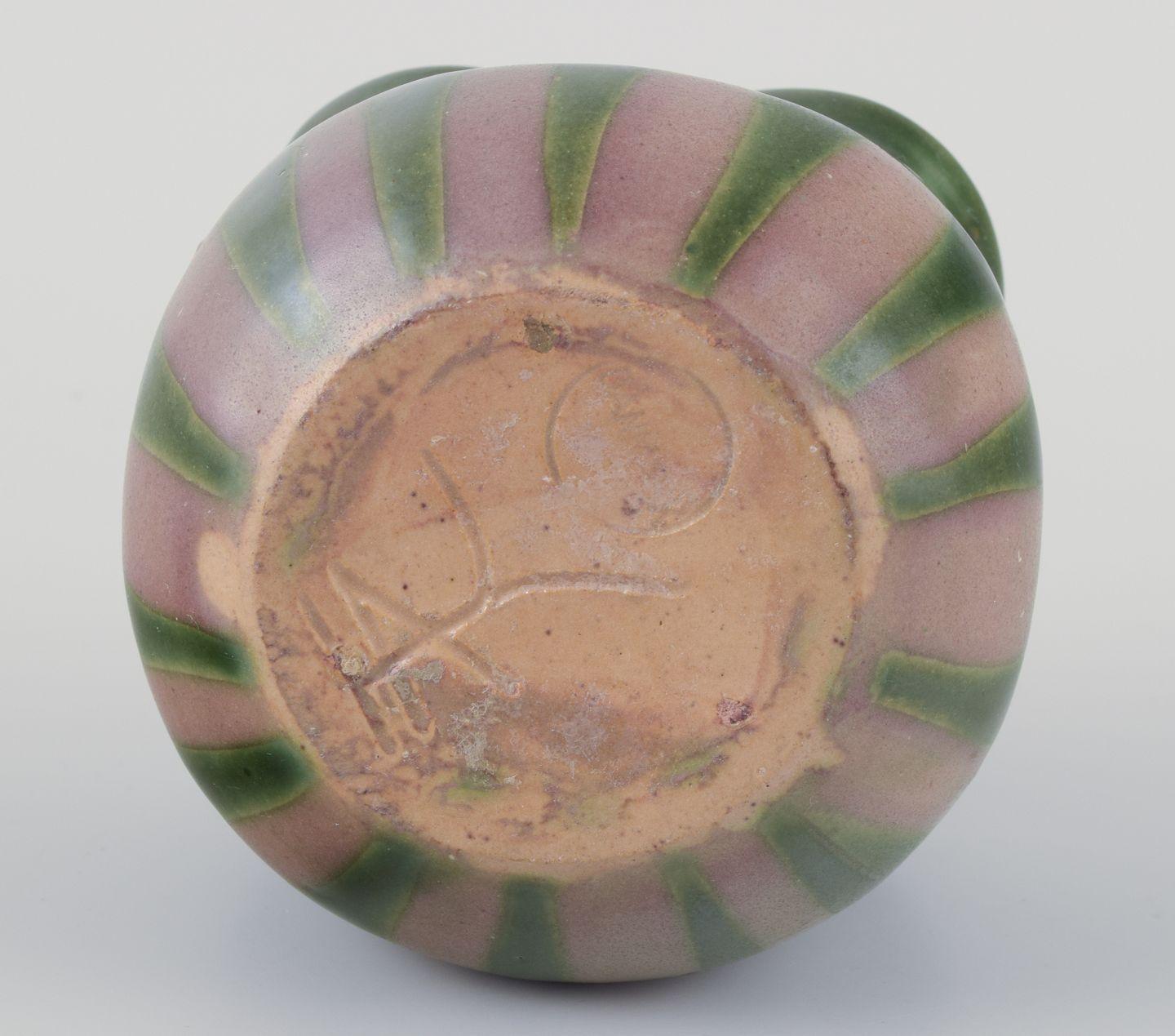 Kähler, petit pot à plantes en céramique. Style Art nouveau. Vers les années 1910. en vente 1
