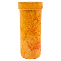 Jarrón de cerámica esmaltada de uranio Kähler, Dinamarca, circa 1920-30, firmado HAK