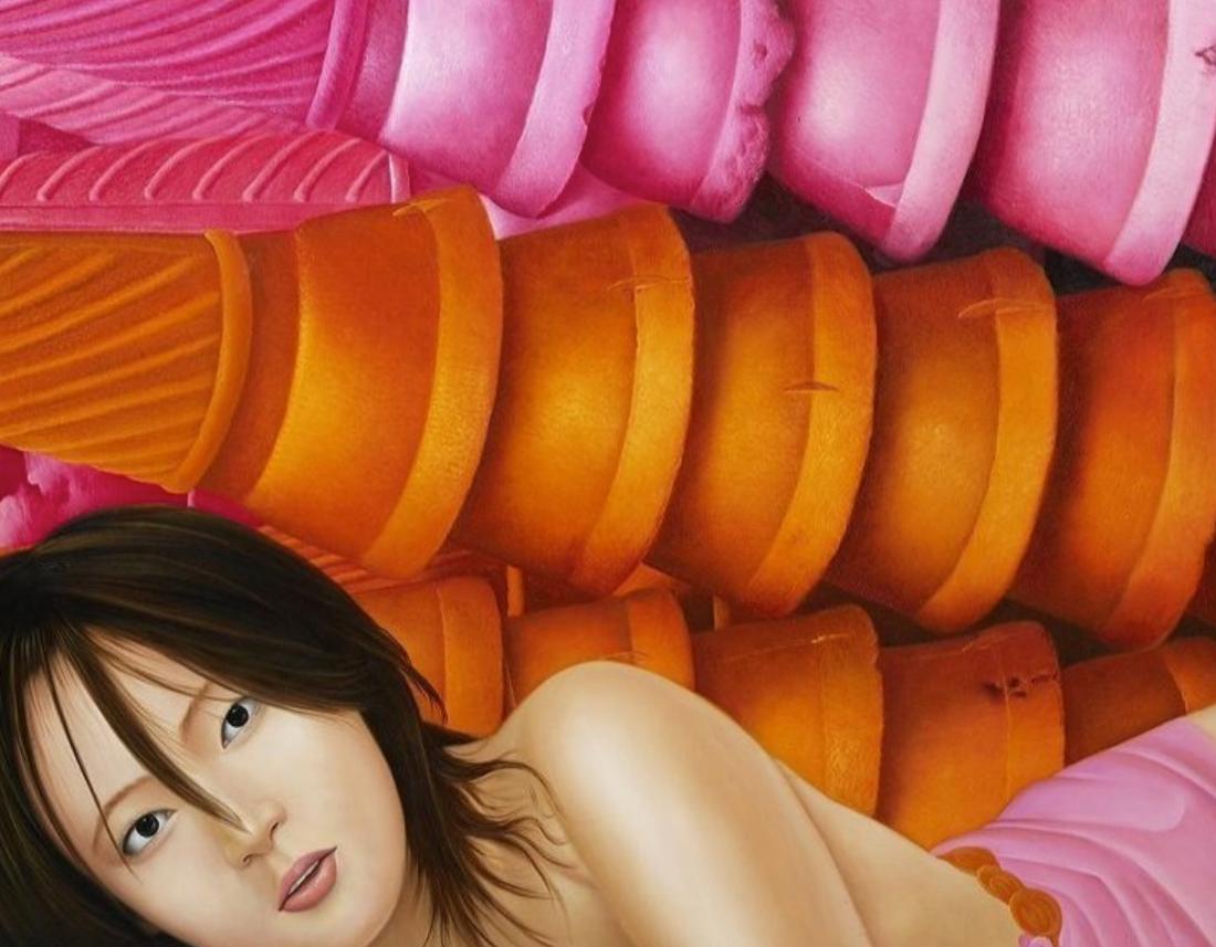 Nude Painting KAHO NAKAMURA - Cornetto : Fantaisie glacée