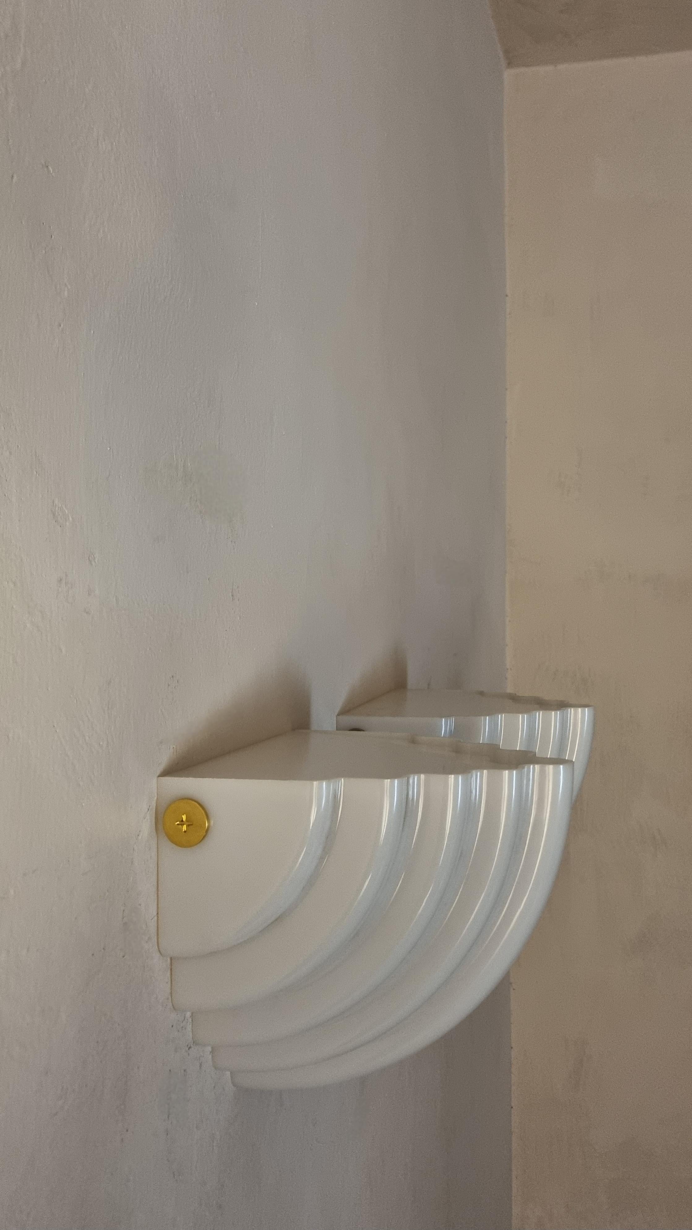 Kai 2 wall sconces designed by Kazuhide Takahama for Sirrah 1980s For Sale 4