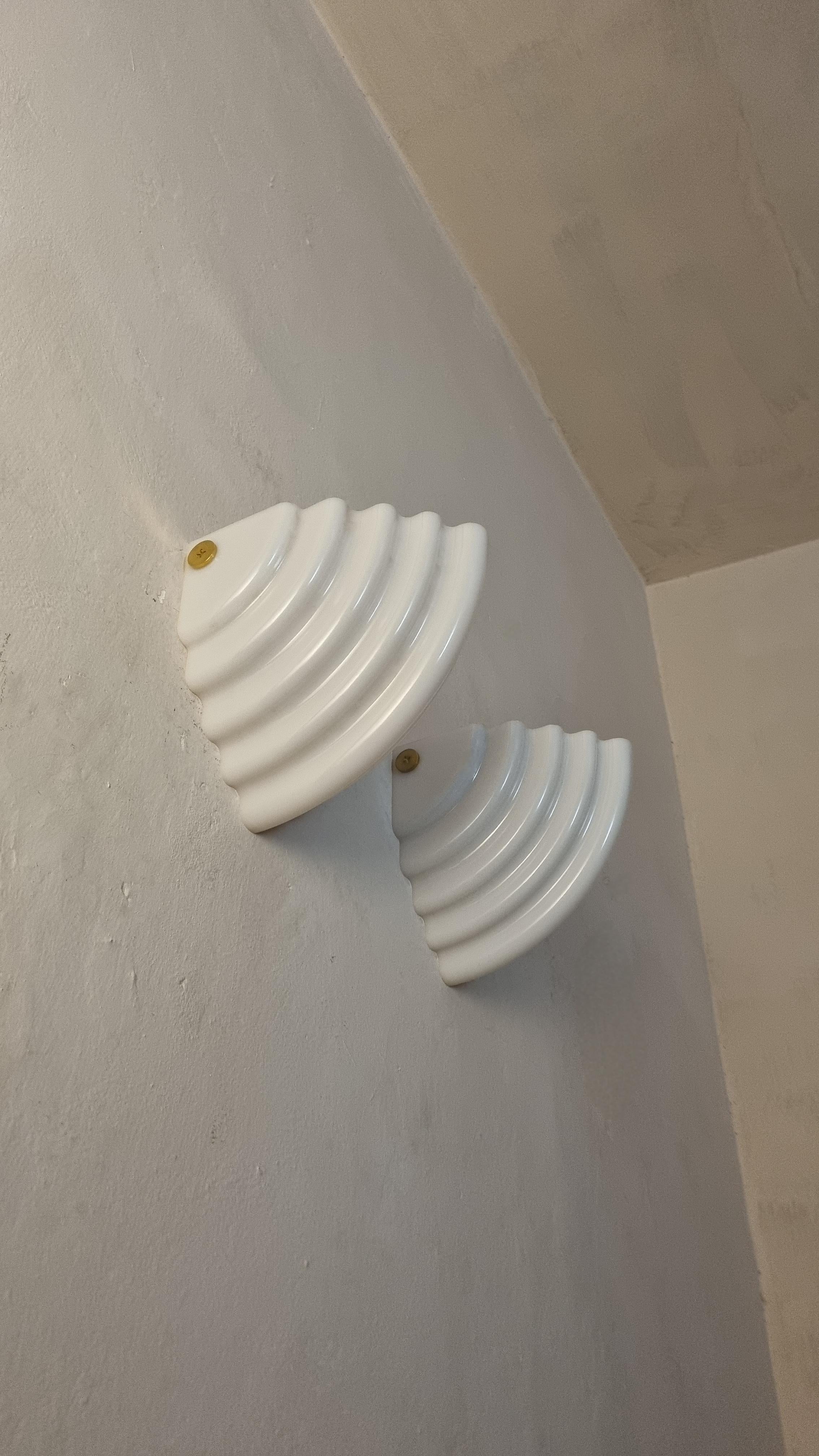 Late 20th Century Kai 2 wall sconces designed by Kazuhide Takahama for Sirrah 1980s For Sale