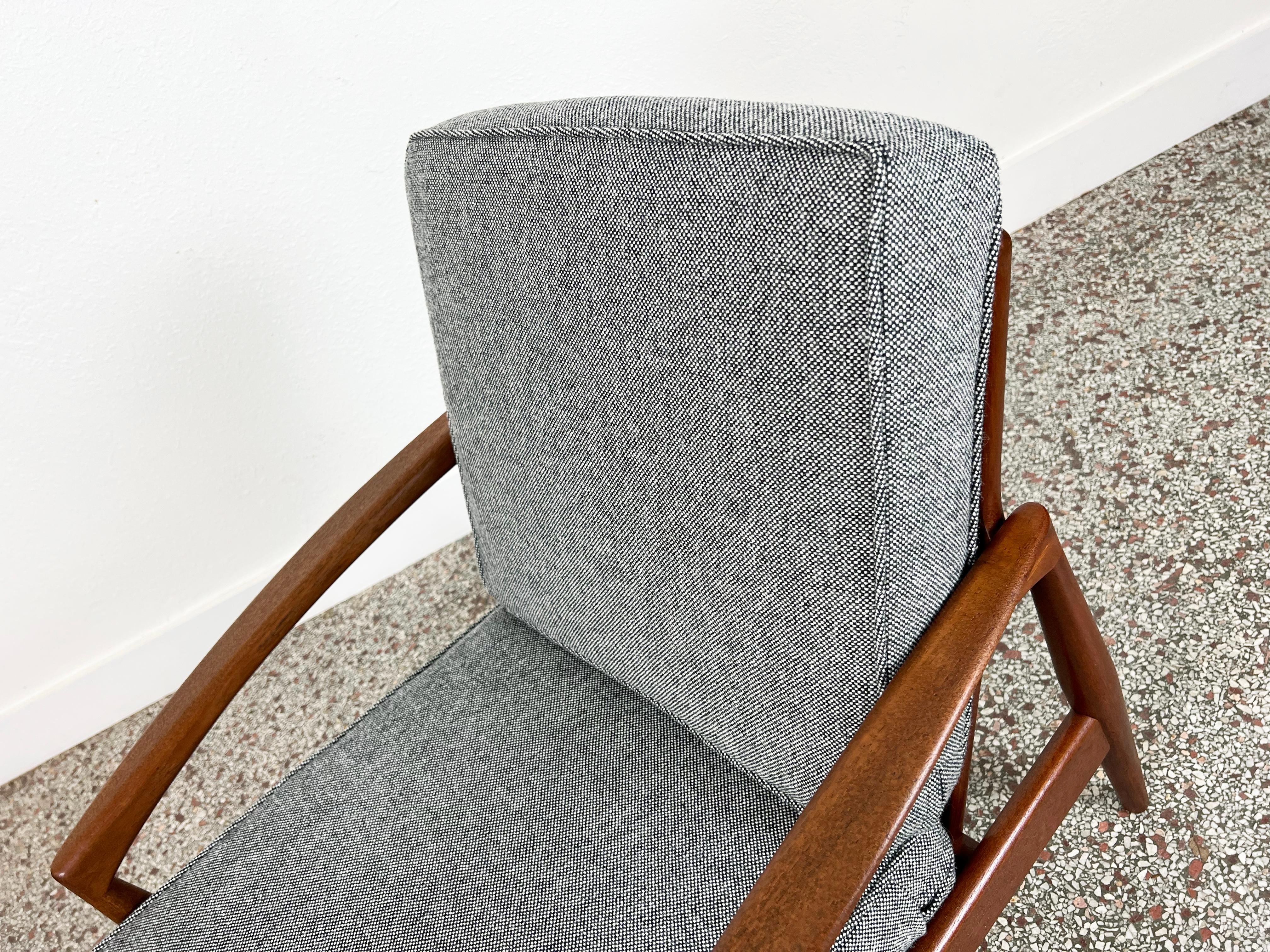 20th Century Kai Kristiansen Paper Knife Chair in Teak for Magnus Olesen For Sale