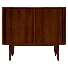 Kai Kristensen Rosewood Tambour Door Cabinet Sideboard / Media Cabinet