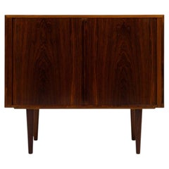 Kai Kristensen Rosewood Tambour Door Cabinet Sideboard / Media Cabinet