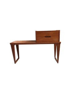 Kai Kristiansen - Aksel Kjersgaard Set. Bench, drawers and mirror.