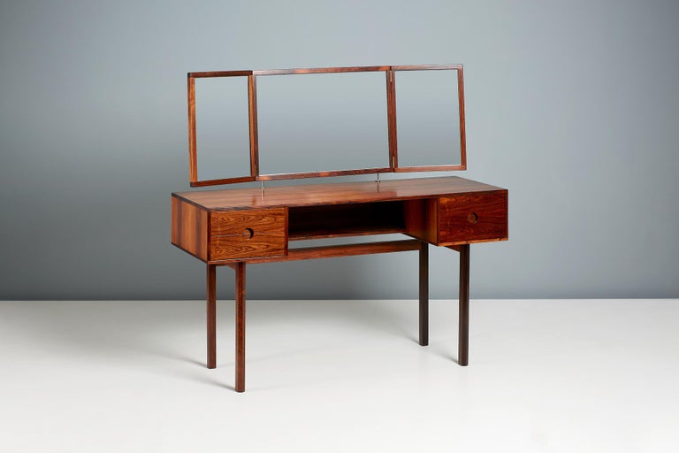 Danish Kai Kristiansen 1950s Rosewood Dressing Table For Sale