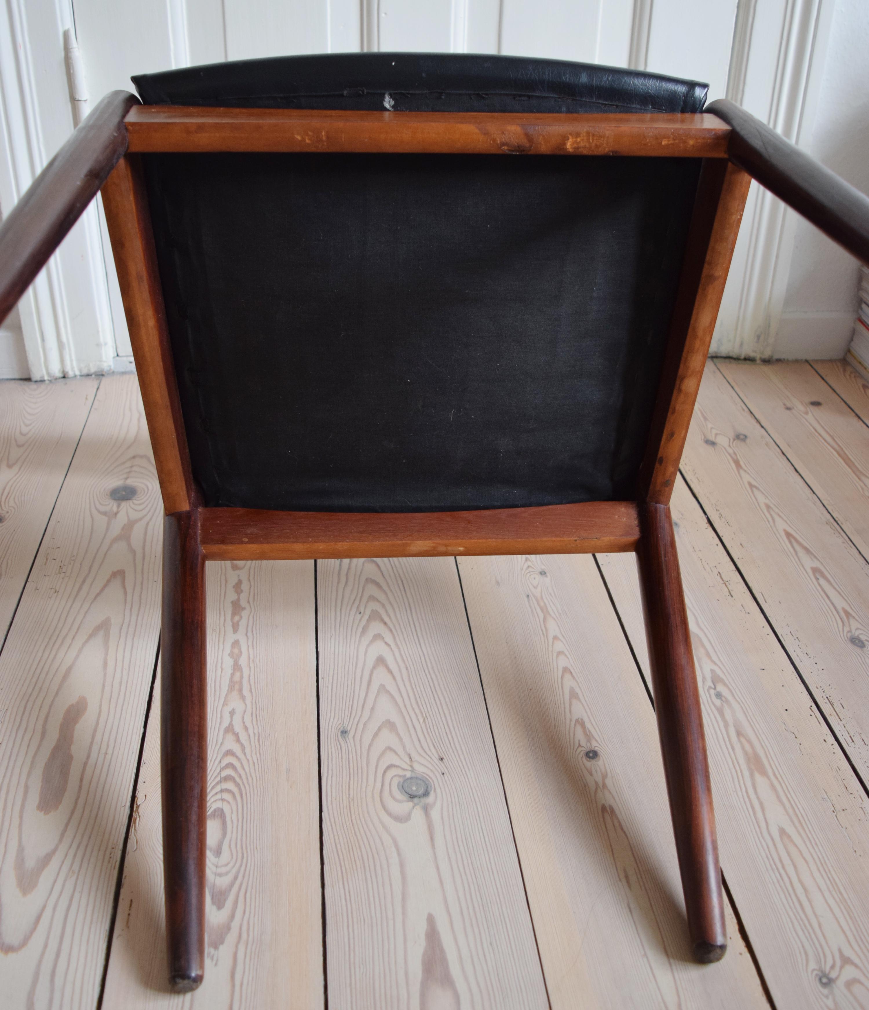 Kai Kristiansen #31 Midcentury Rosewood Dining Chair For Sale 5