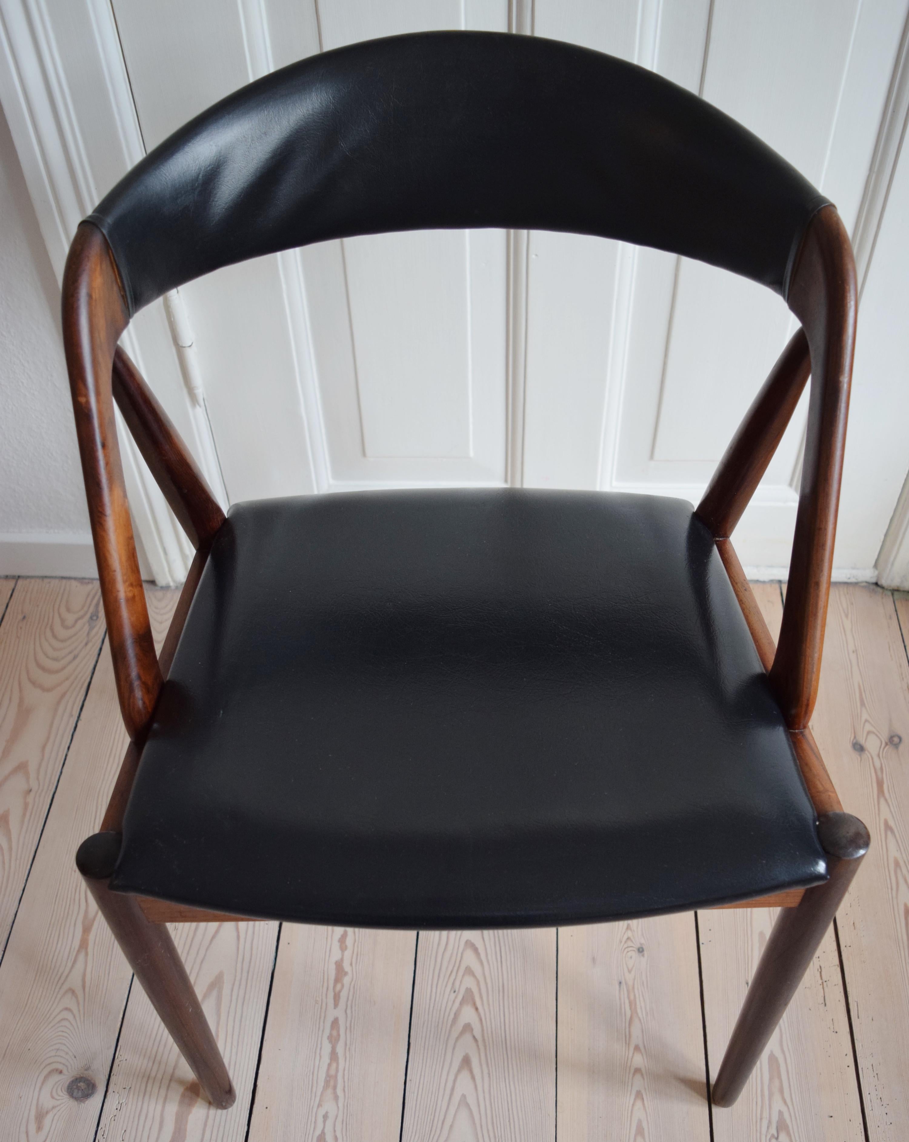 Kai Kristiansen #31 Midcentury Rosewood Dining Chair For Sale 2