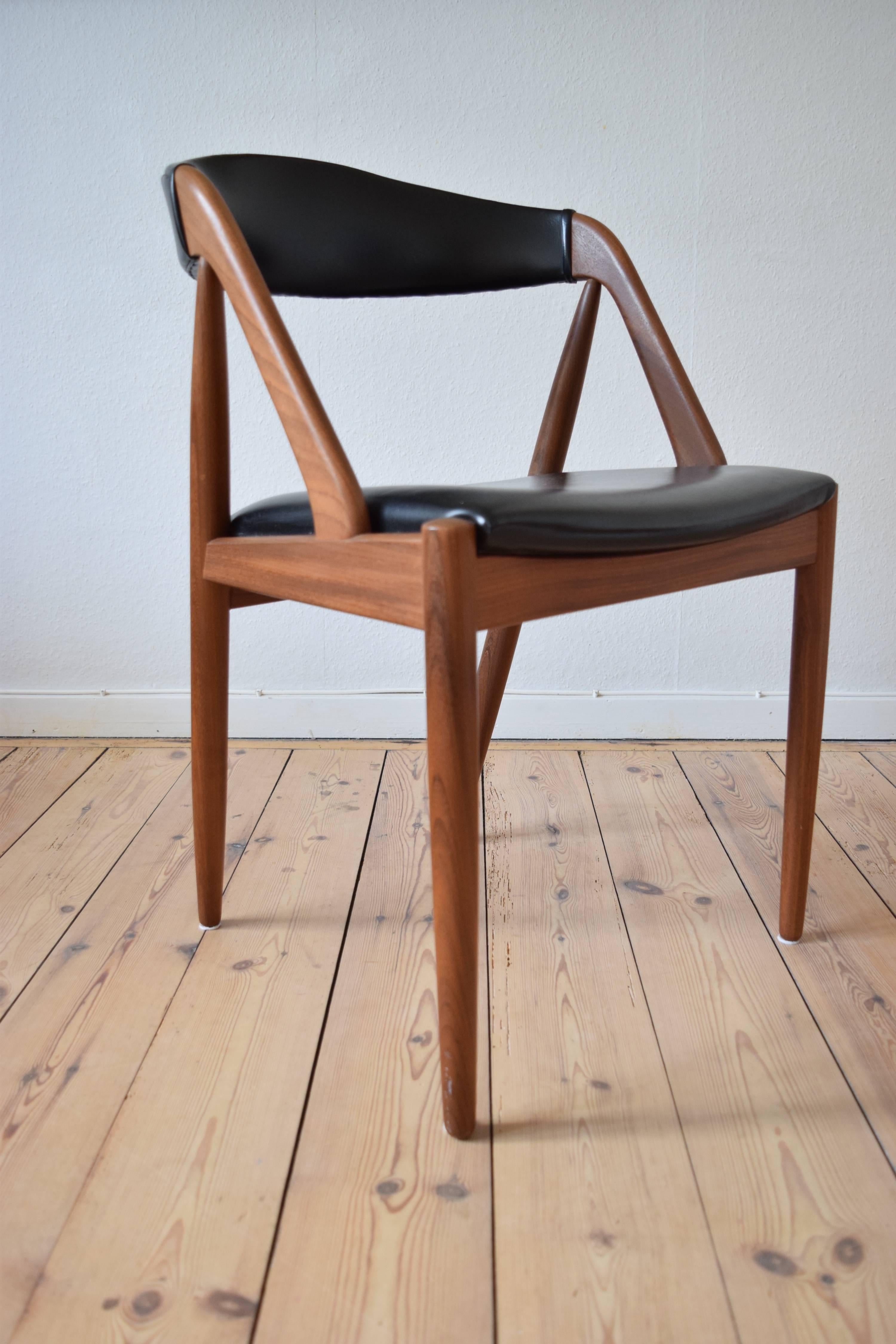 Kai Kristiansen #31 Teak Dining Chairs, 1960s 4