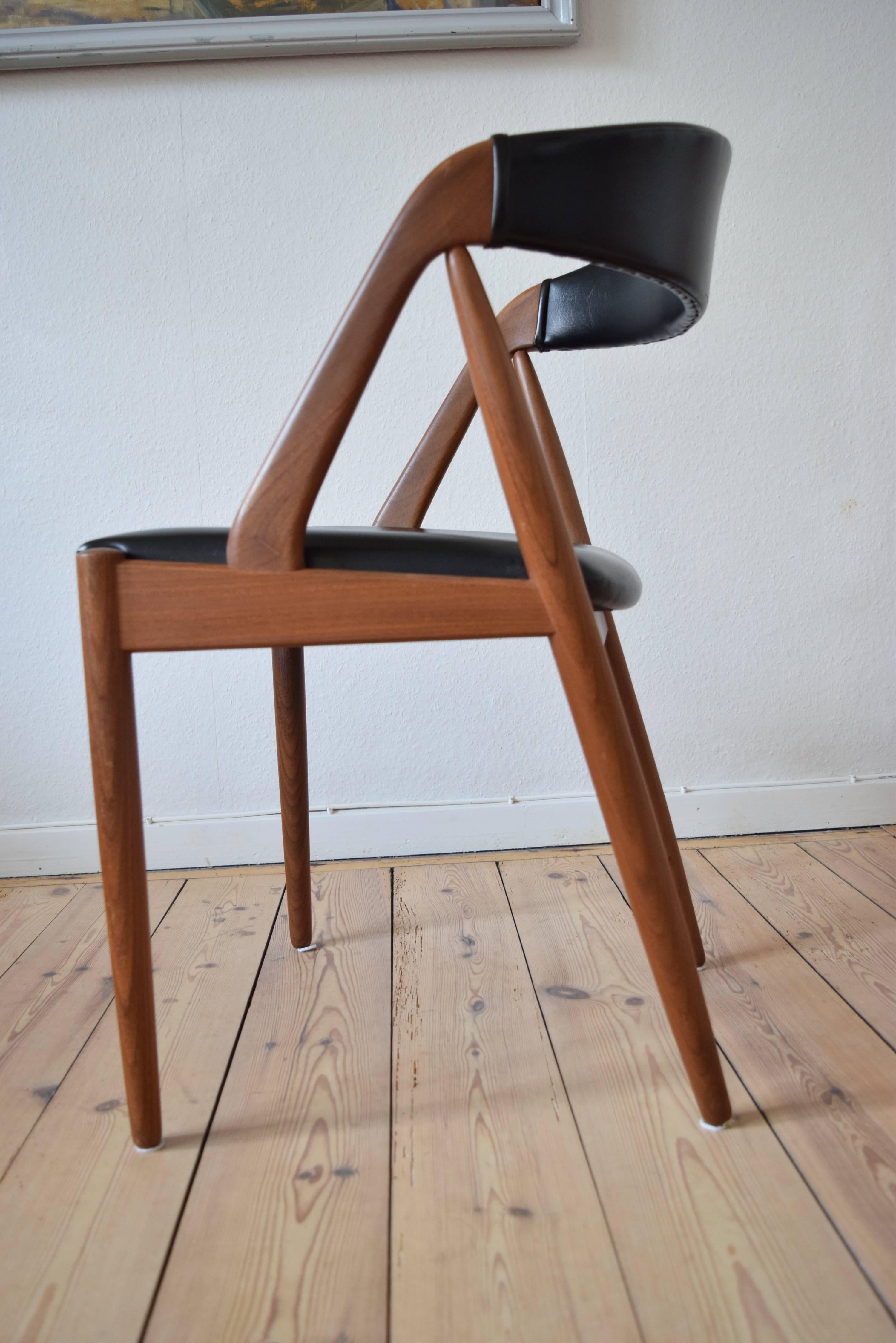 Kai Kristiansen #31 Teak Dining Chairs, 1960s 1