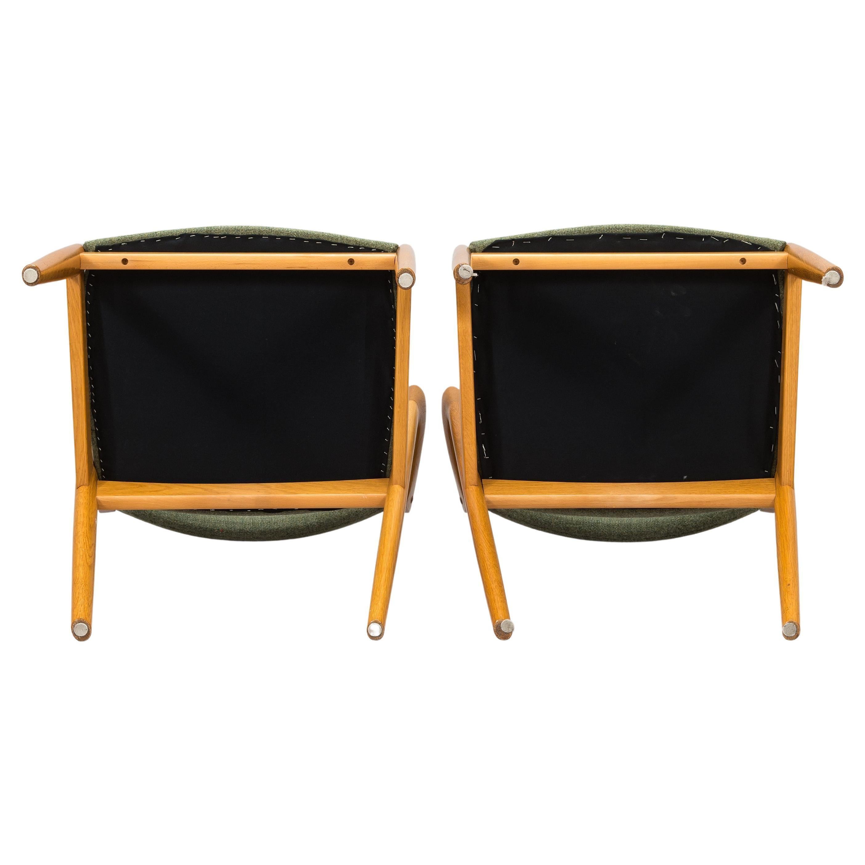 Scandinavian Modern Kai Kristiansen, a Set of Four 'Z-Chair' Chairs, Denmark, 1960's For Sale