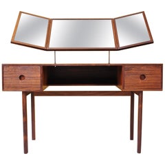 Retro Danish Rosewood Vanity, Kai Kristiansen Aksel Kjersgaard