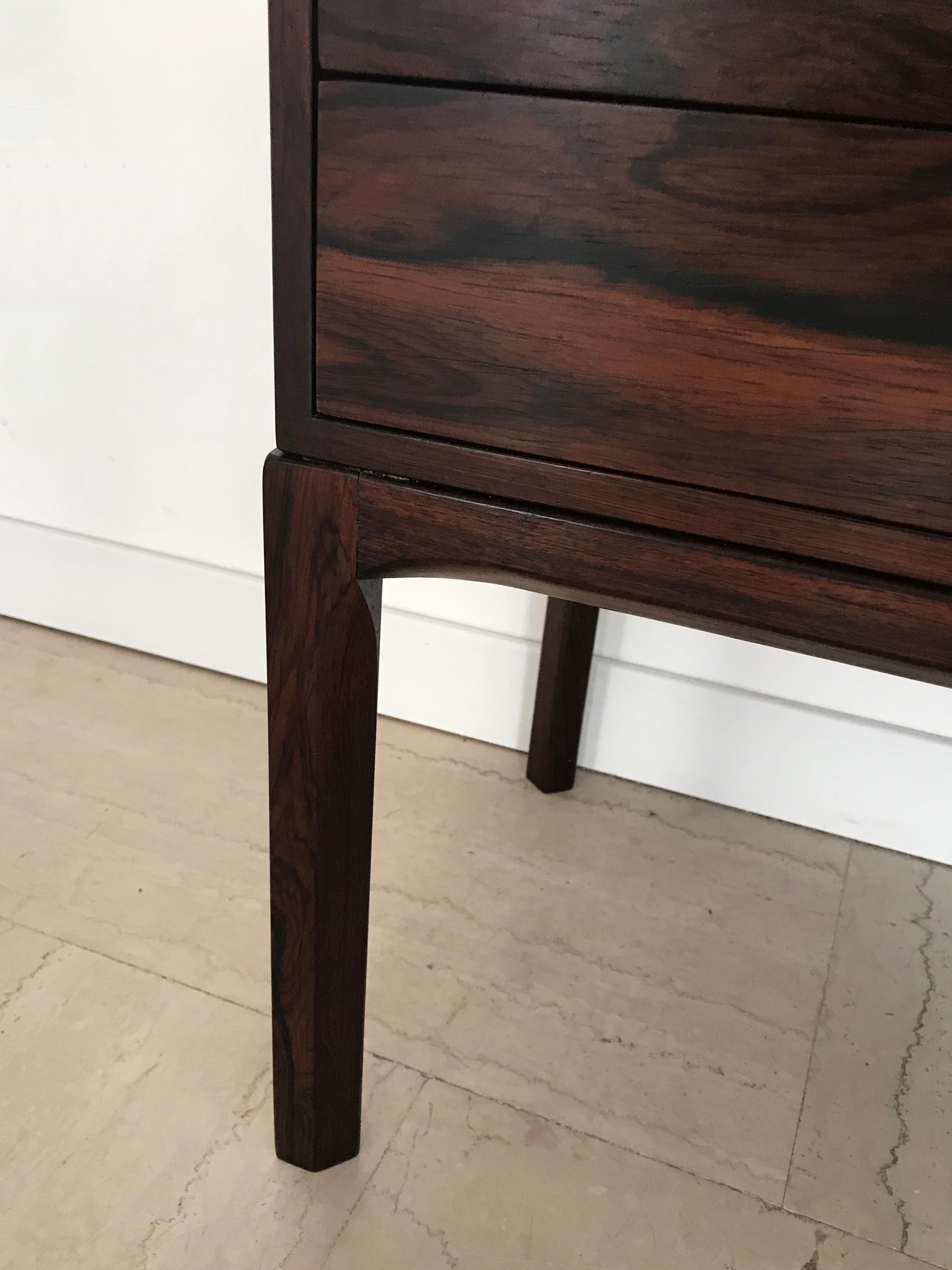 Kai Kristiansen Aksel Kjersgaard Wood Chest of Drawer Sideboard 394 Model, 1960s 7