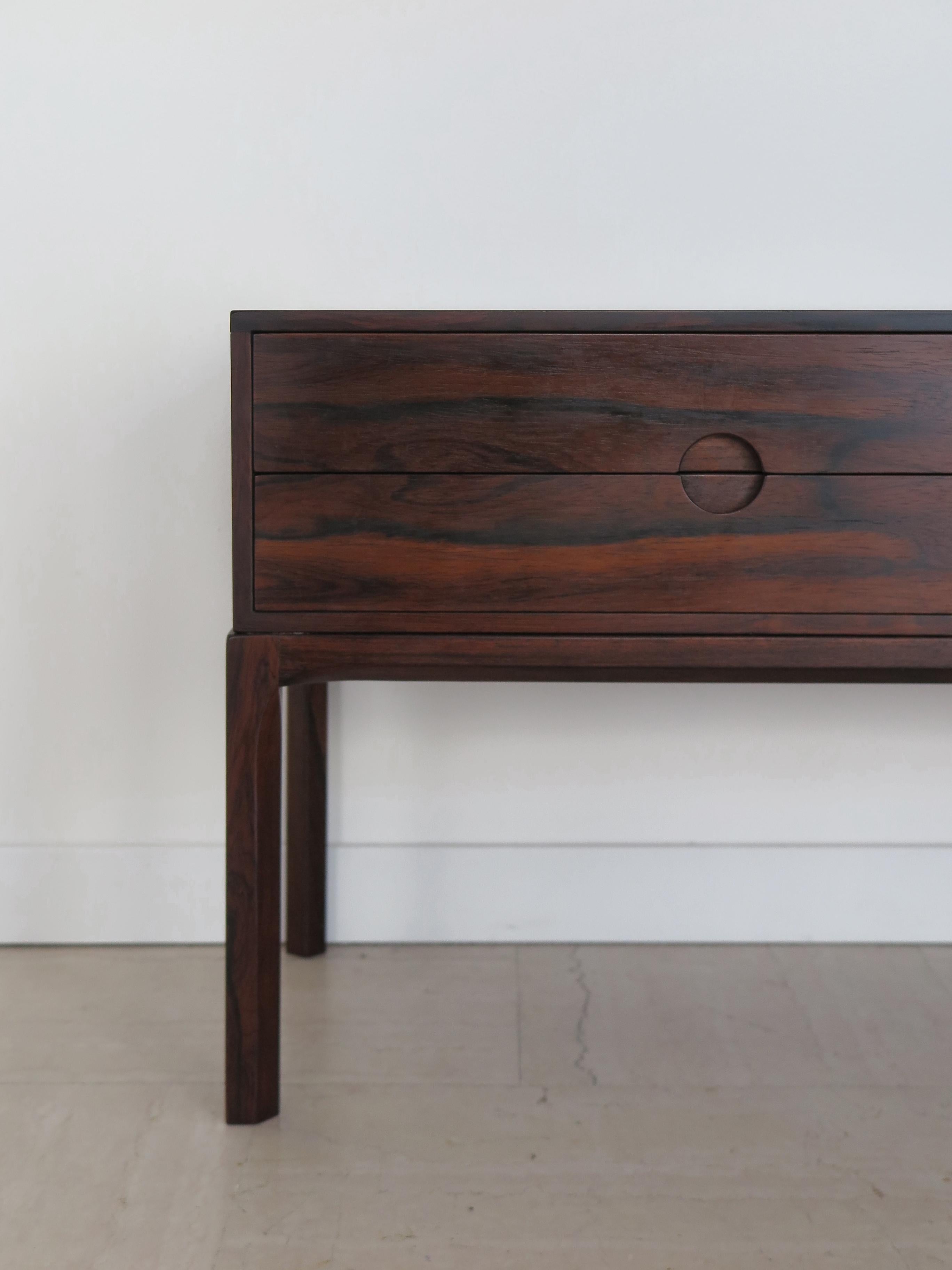 Mid-20th Century Kai Kristiansen Aksel Kjersgaard Wood Chest of Drawer Sideboard 394 Model, 1960s