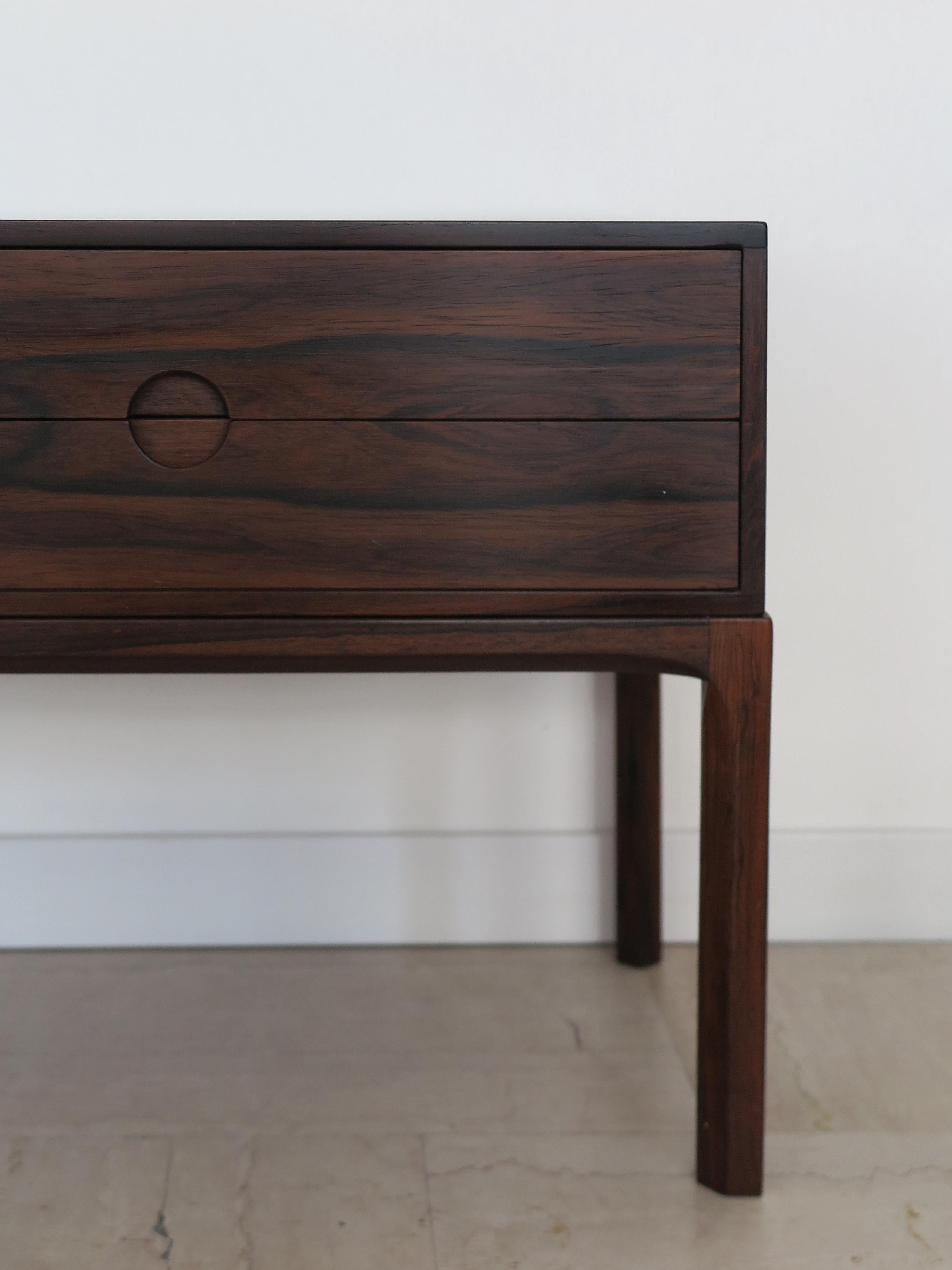 Kai Kristiansen Aksel Kjersgaard Wood Chest of Drawer Sideboard 394 Model, 1960s 1