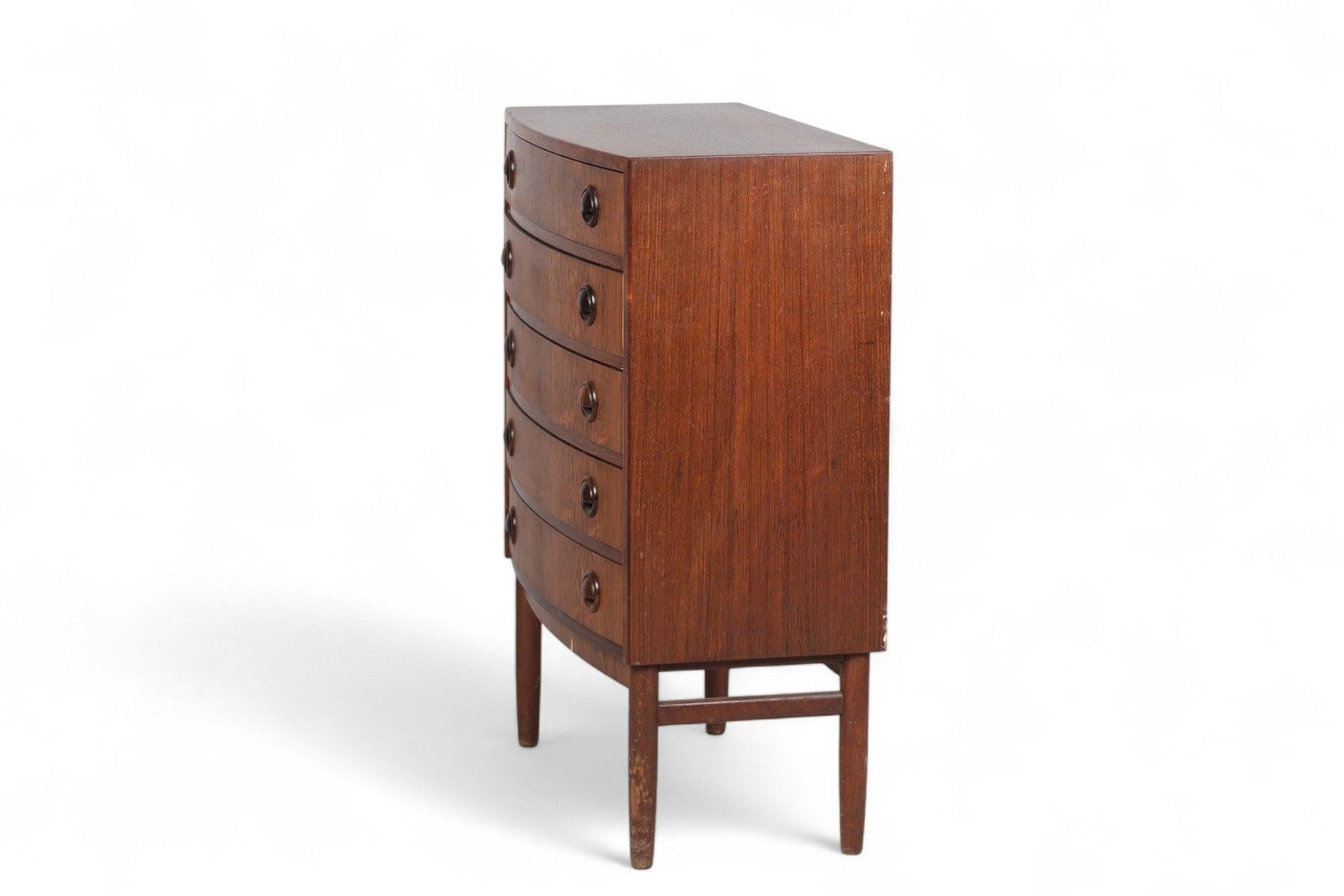 XX secolo Kai Kristiansen Cassapanca in legno di palissandro con arco in vendita