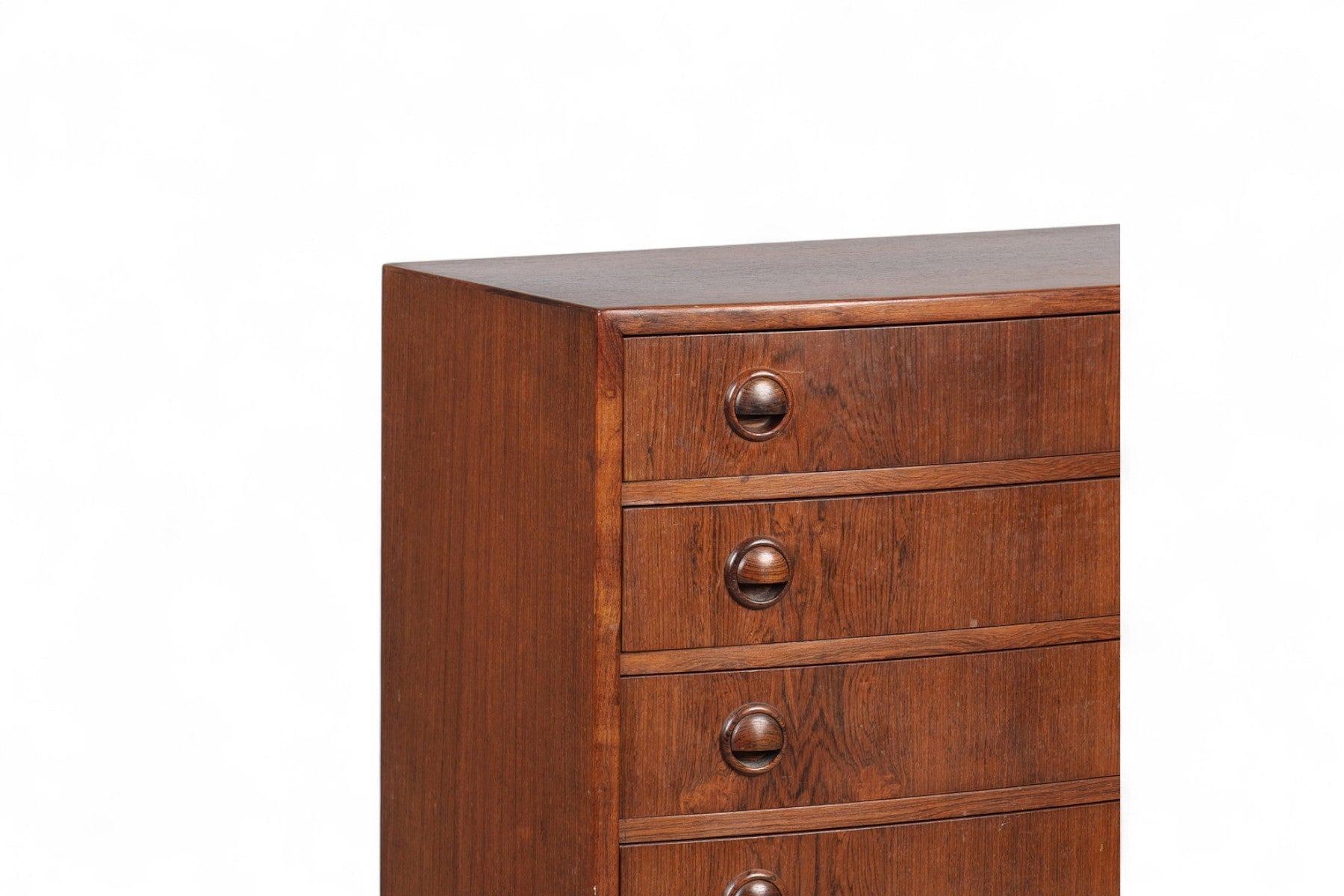 Kai Kristiansen Cassapanca in legno di palissandro con arco in vendita 1