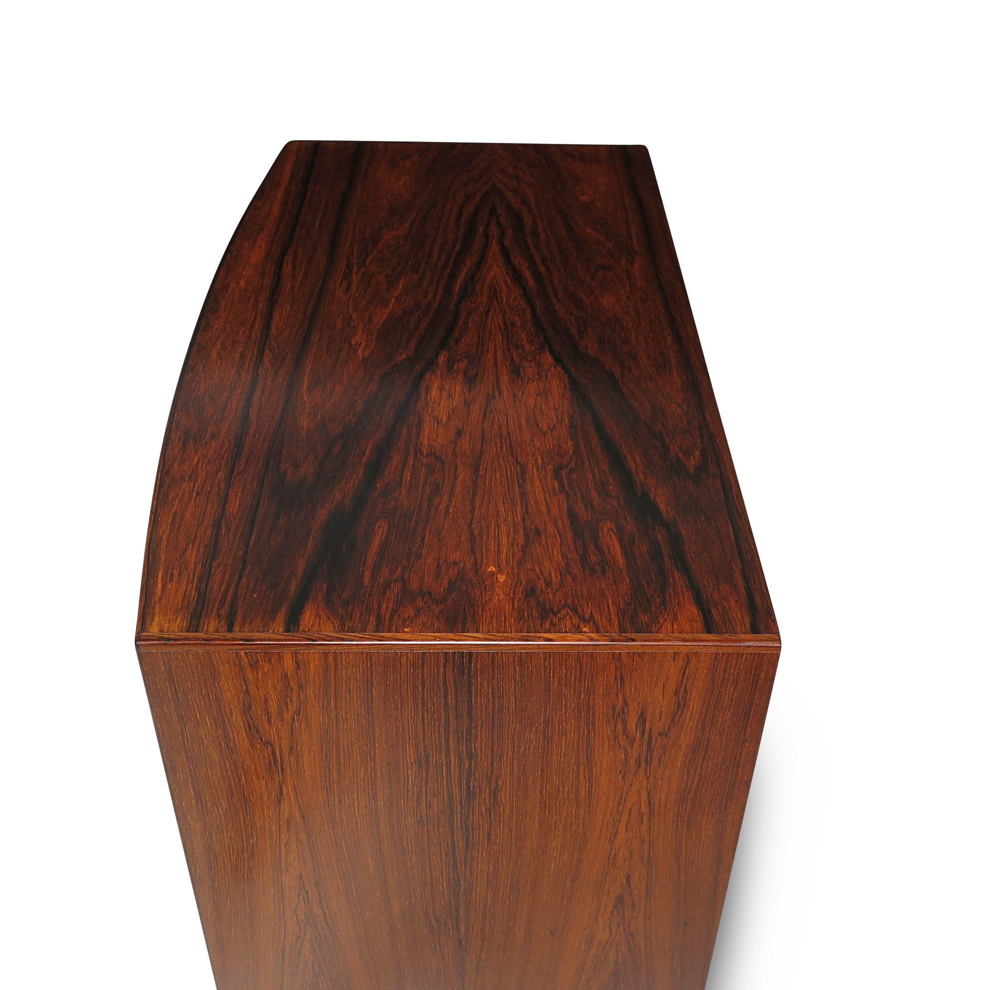 Kai Kristiansen Brazilian Rosewood Chest of Drawers For Sale 3