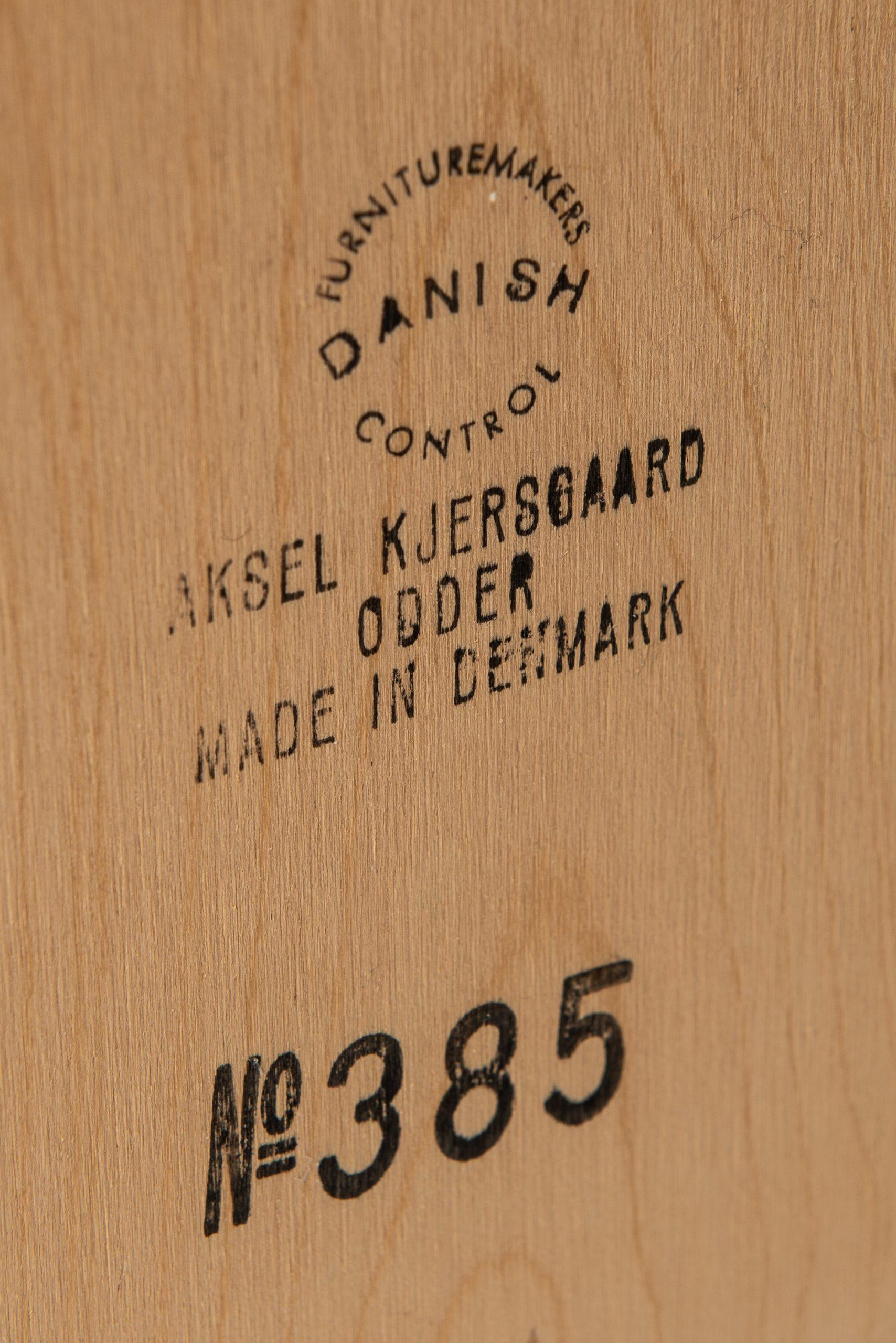 Kai Kristiansen Büro Modell 385, hergestellt von Aksel Kjersgaard in Dänemark im Angebot 2