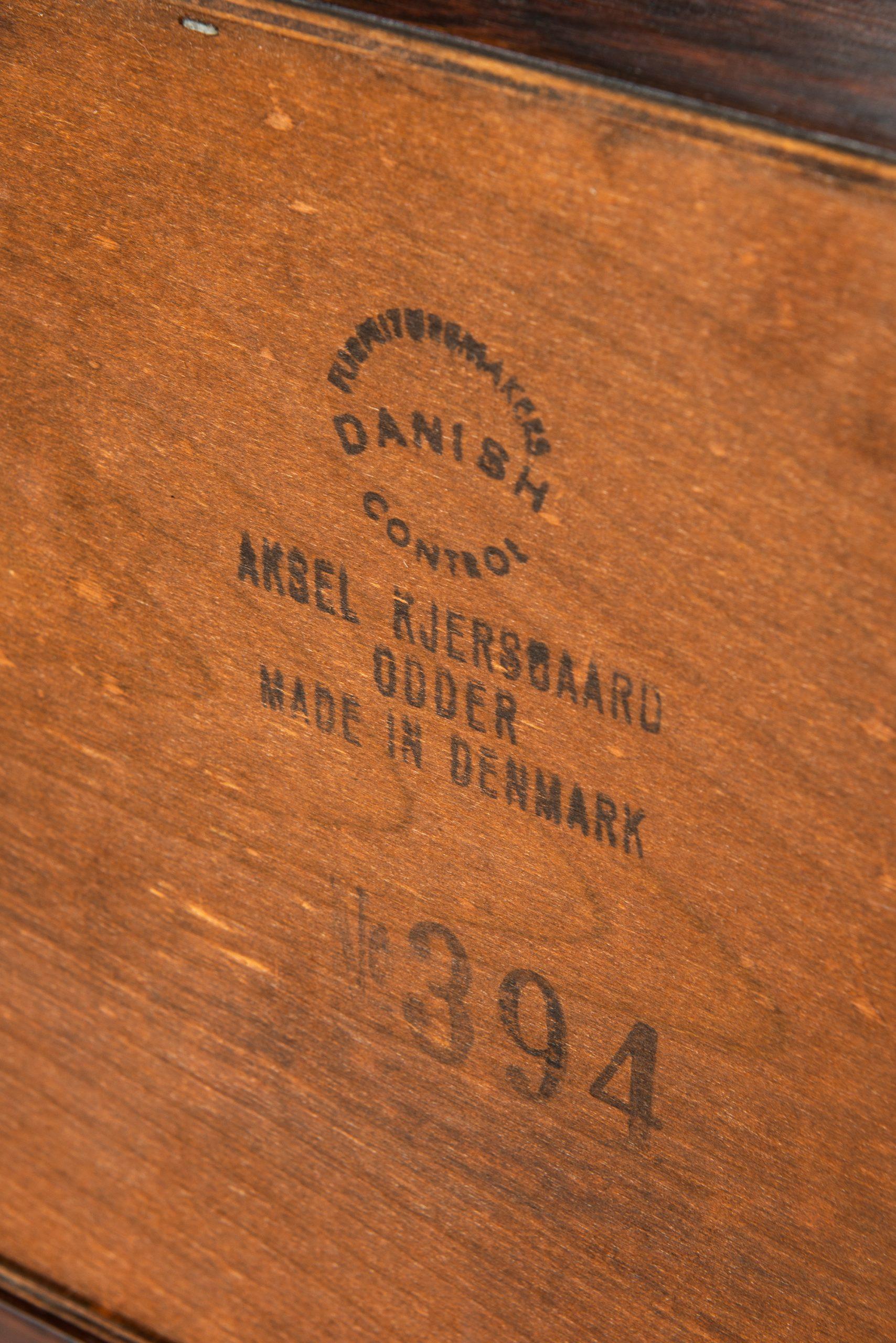 Kai Kristiansen Bureau or Side Table Model 384 by Aksel Kjersgaard in Denmark 1