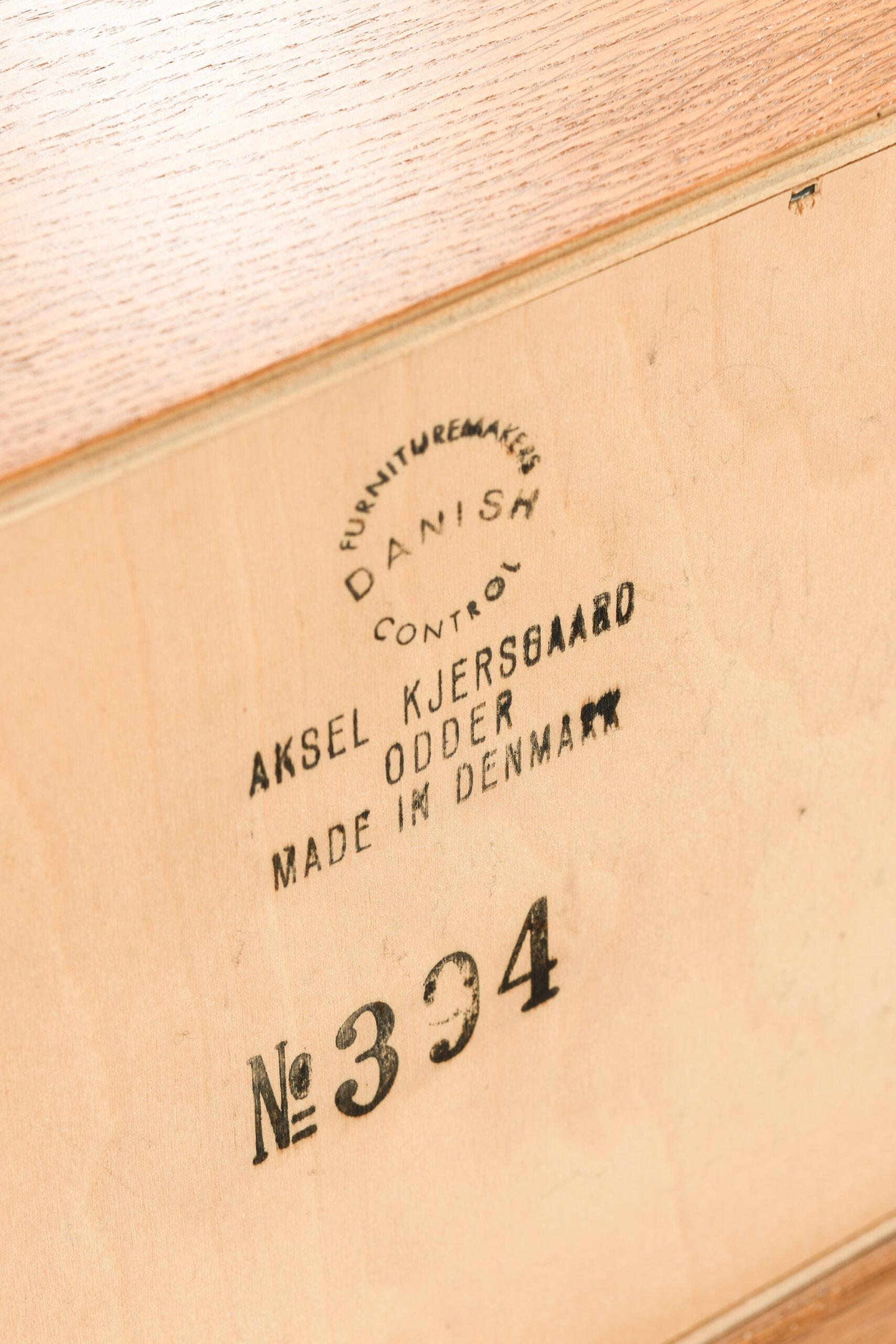 Danese Kai Kristiansen Tavolino Modello 394 di Aksel Kjersgaard in Danimarca in vendita