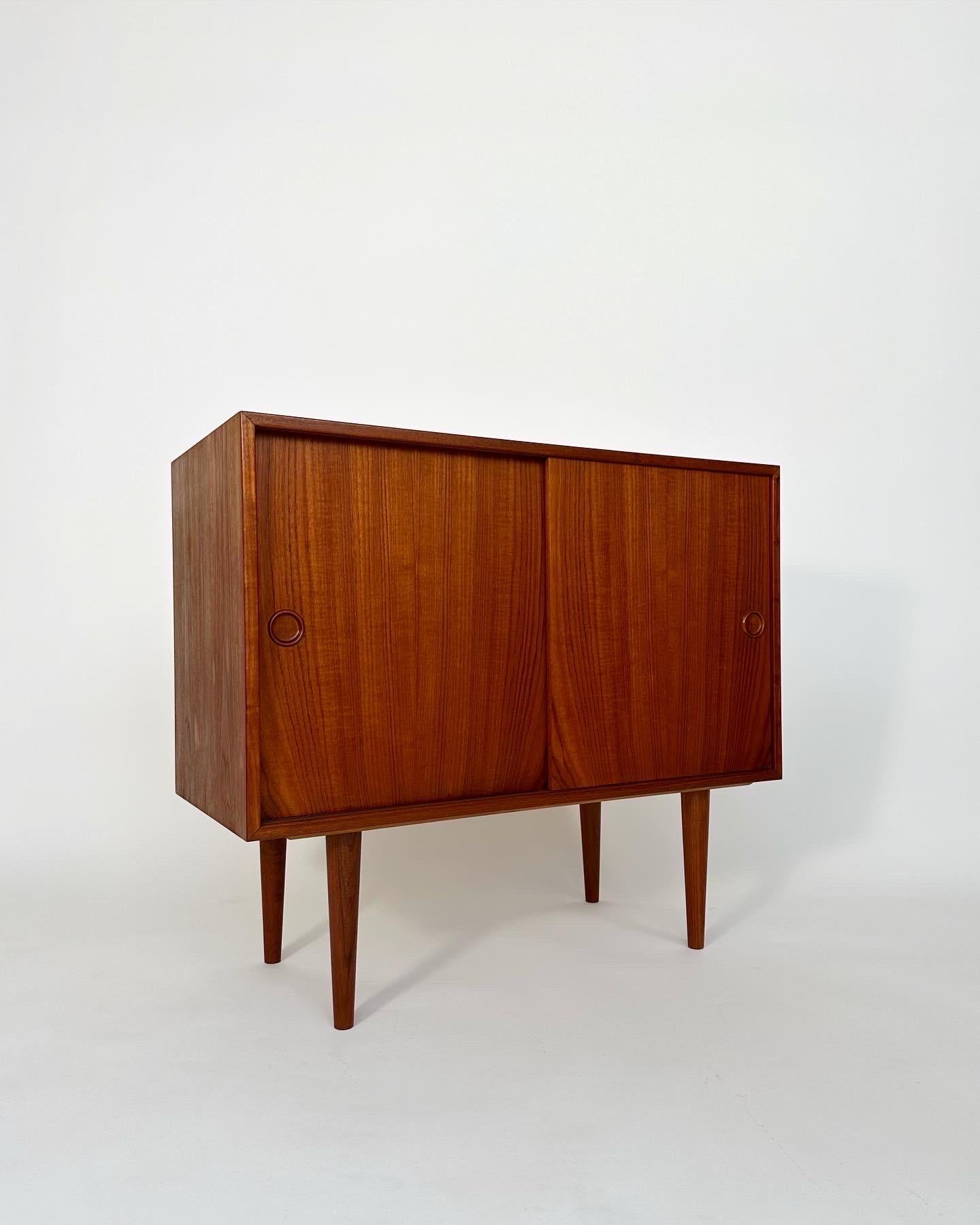 Danish Kai Kristiansen Cabinet Teak Fm Furniture Denmark Mini Sideboard, 1960s