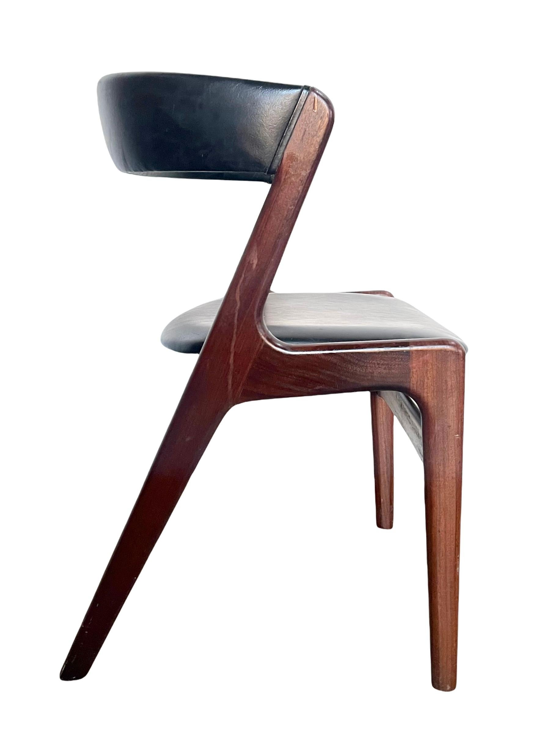 Mid-Century Modern Kai Kristiansen Chair For Sale