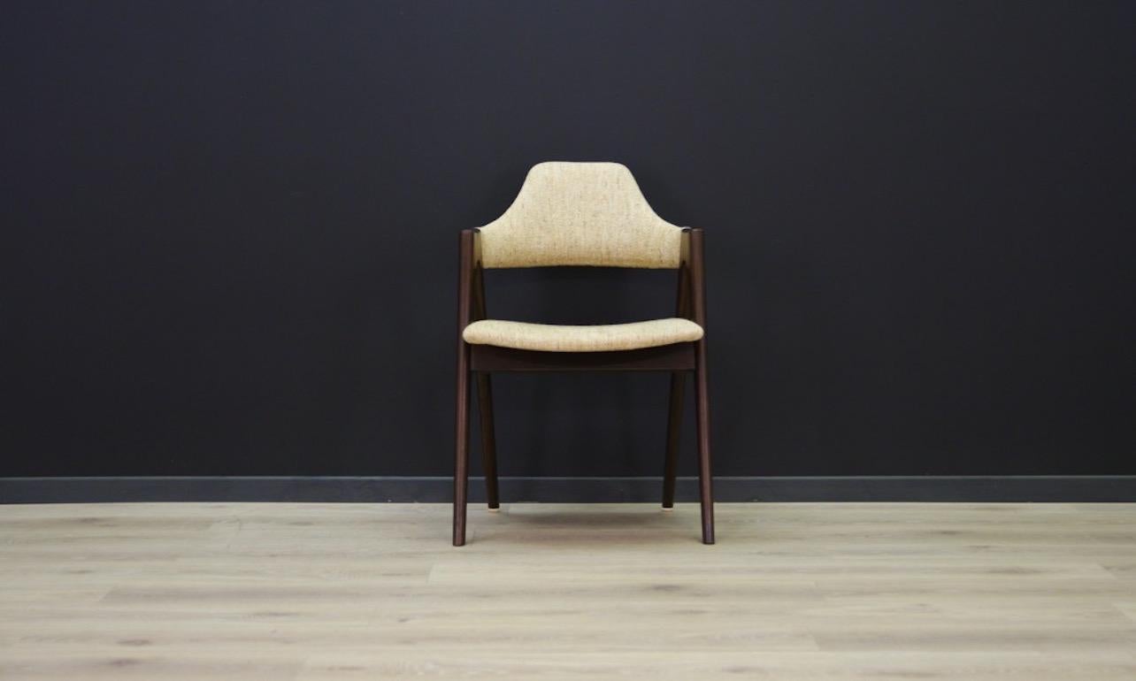 Chairs designed by Kai Kristiansen, the 