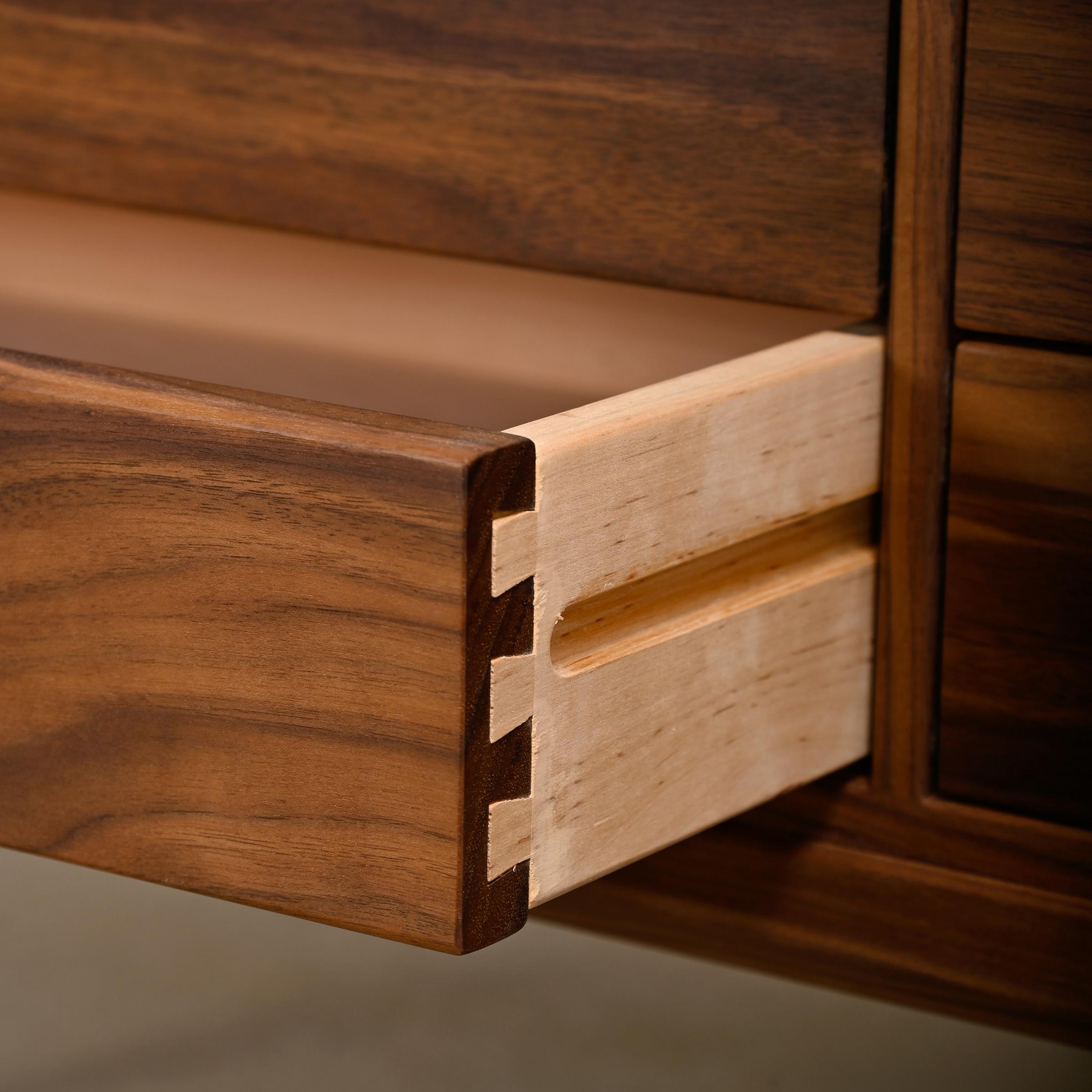 Kai Kristiansen Chest of Drawers Model 394 in walnut wood, Denmark 8