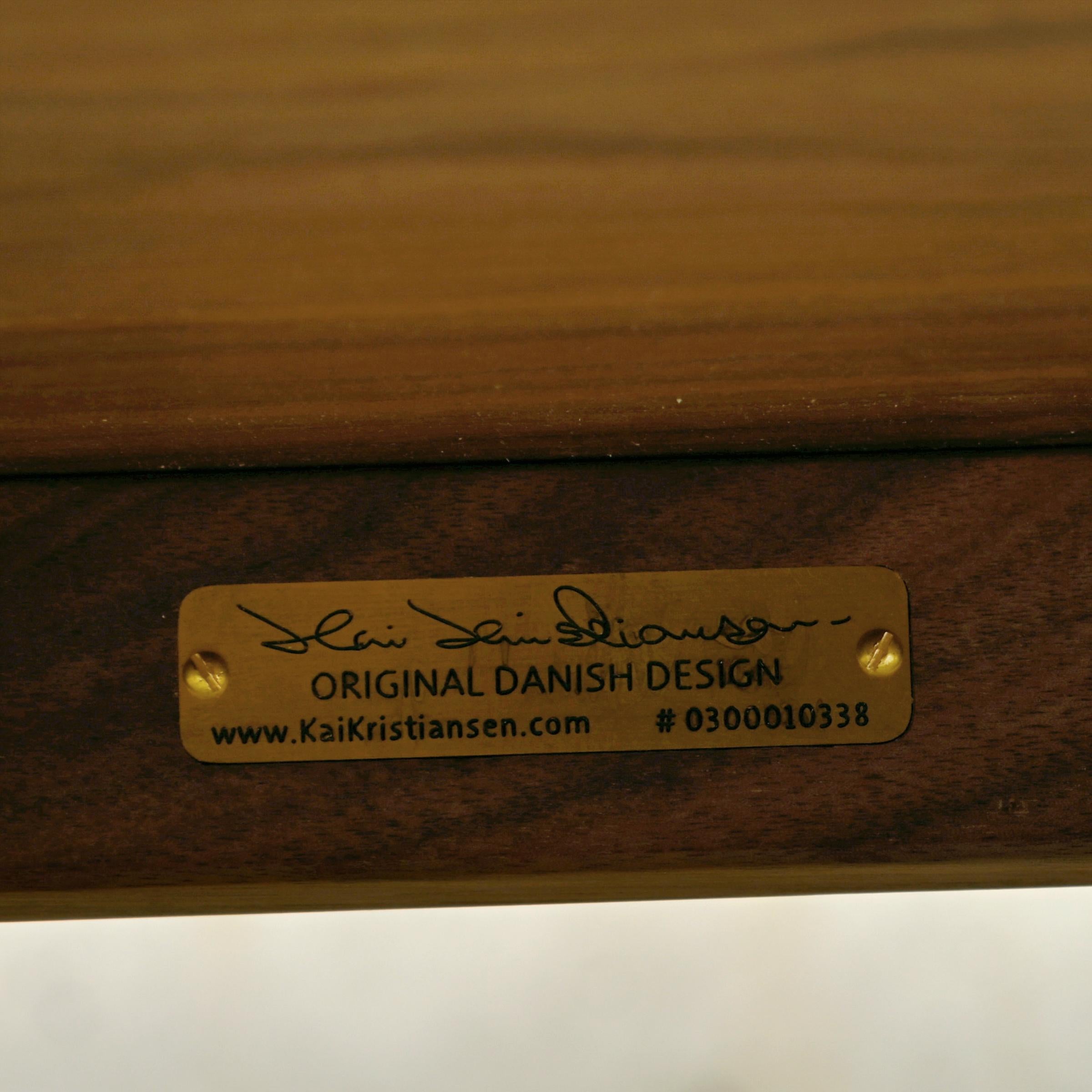 Kai Kristiansen Chest of Drawers Model 394 in walnut wood, Denmark 11