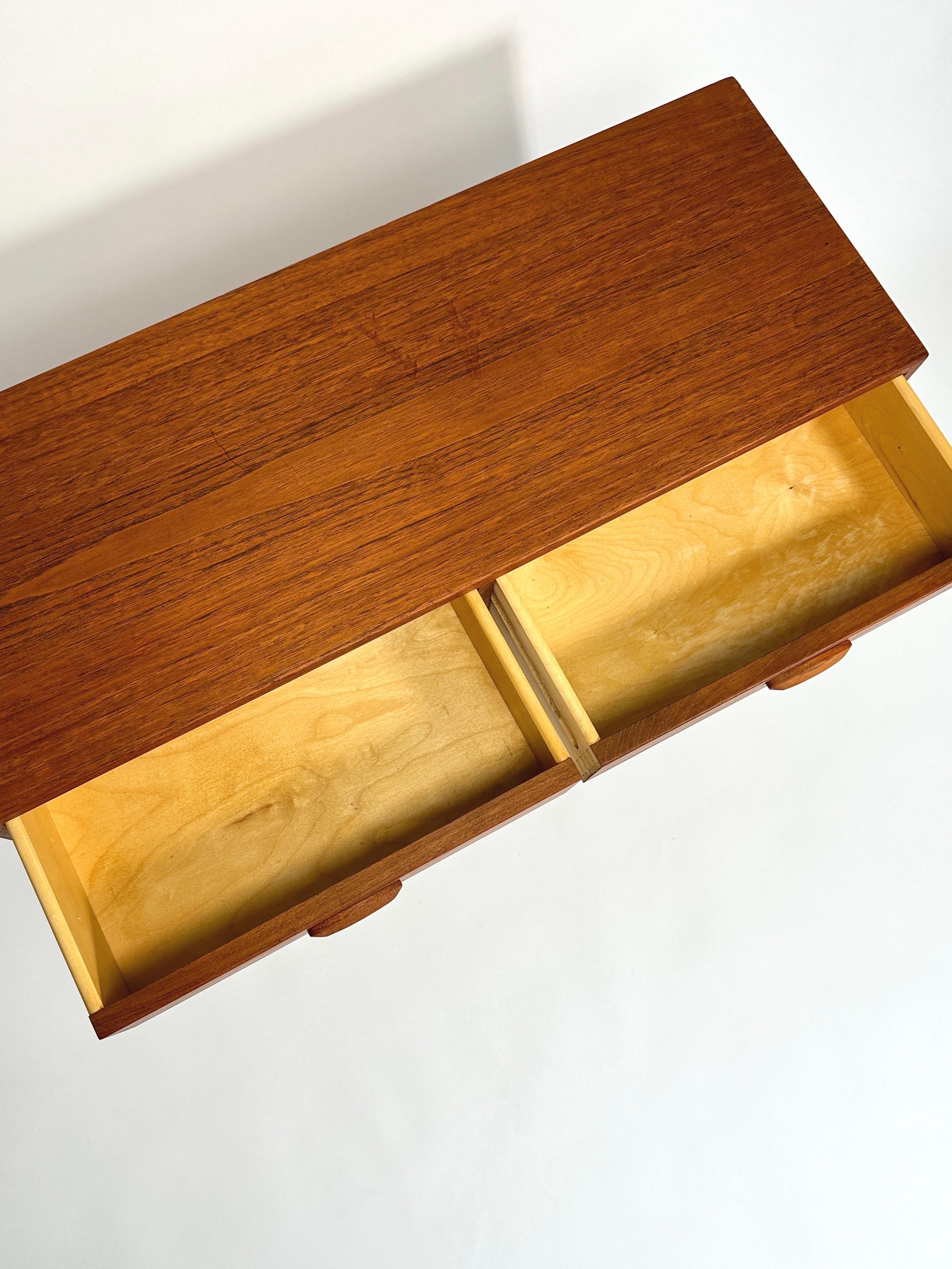 Kai Kristiansen Chest of Drawers Teak Feldballes Denmark 1960s For Sale 4