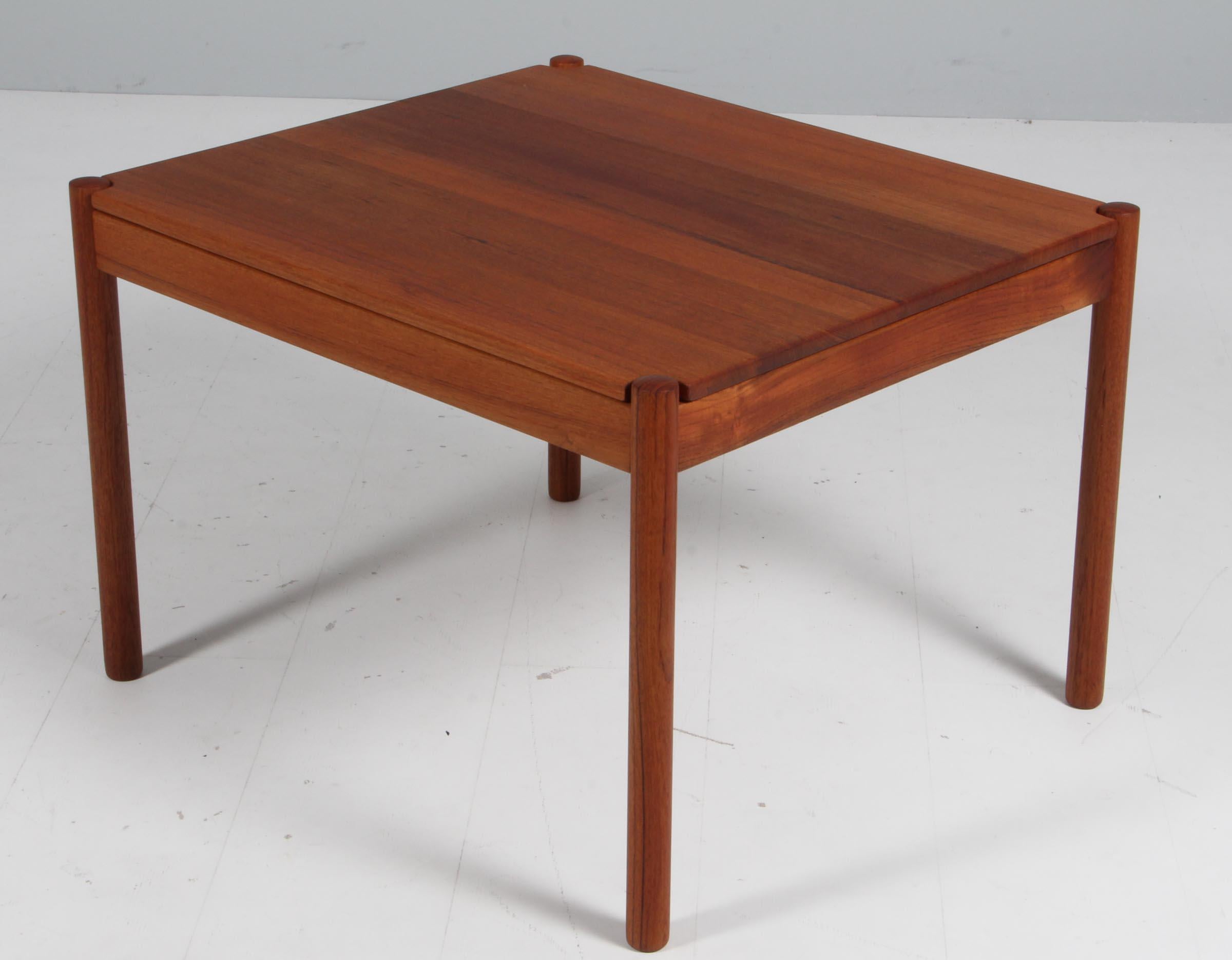 Kai Kristiansen coffee table in solid teak, 1960's Denmark For Sale 1