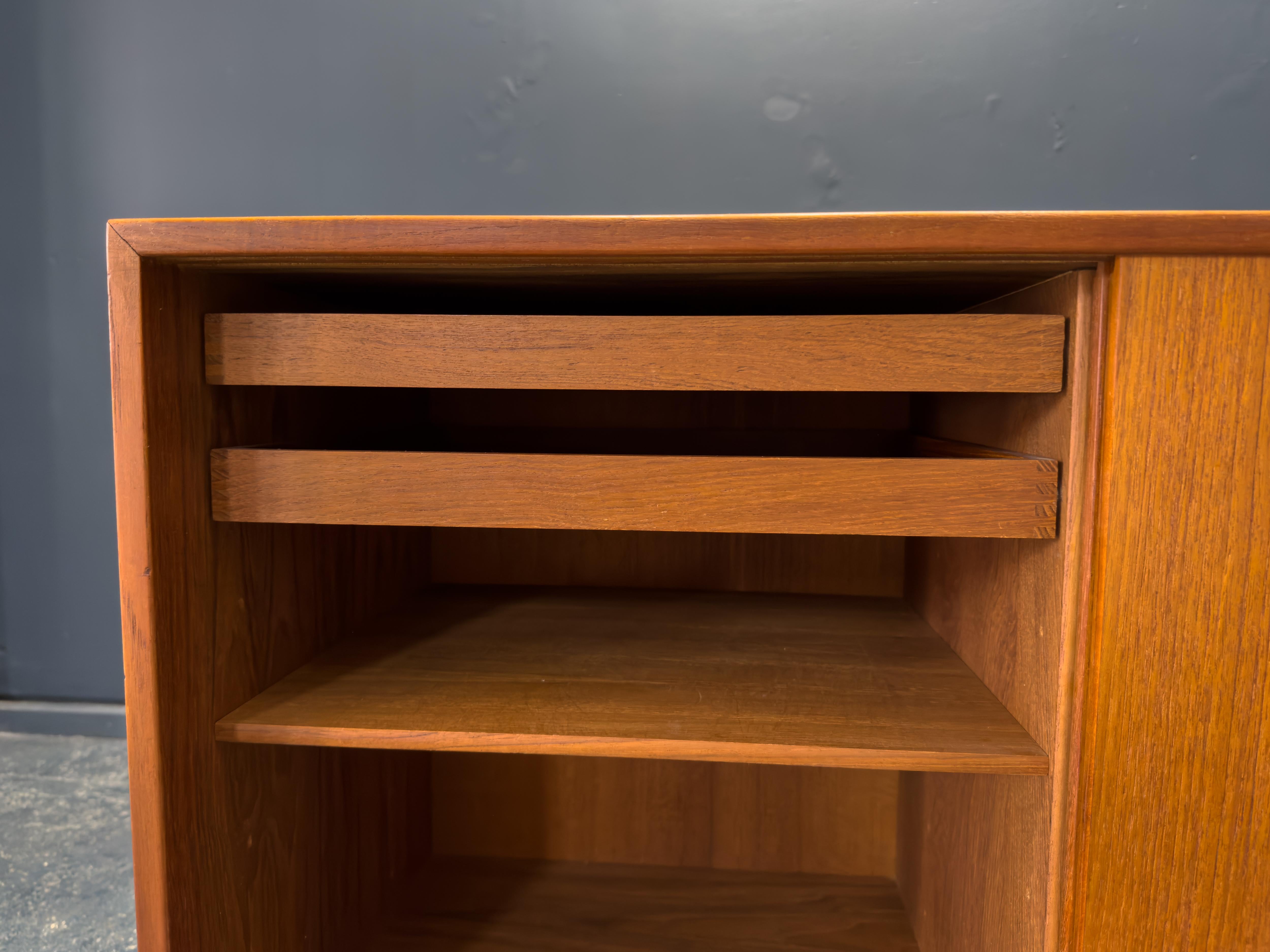 Kai Kristiansen Compact Teak Sideboard For Sale 5