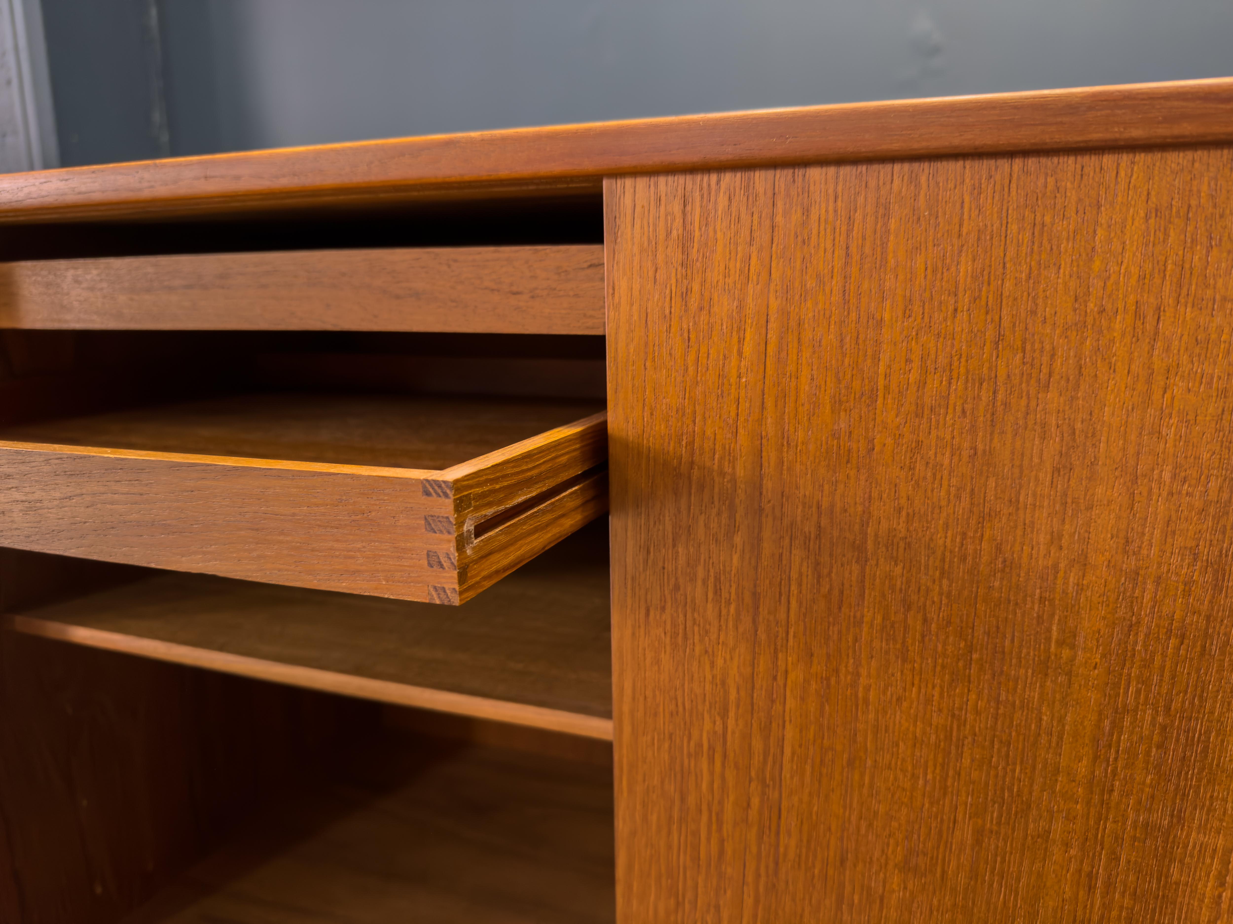 Kai Kristiansen Compact Teak Sideboard For Sale 6