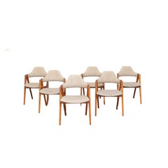 Kai Kristiansen Compass Dining Chairs by SVA Møbler, Denmark