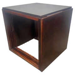 Kai Kristiansen  Dänisch Modern Rosenholz Ineinandergreifende Würfel Trio Nesting Tische