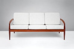 Kai Kristiansen Danish Modern Rosewood Paper Knife Sofa, 1955