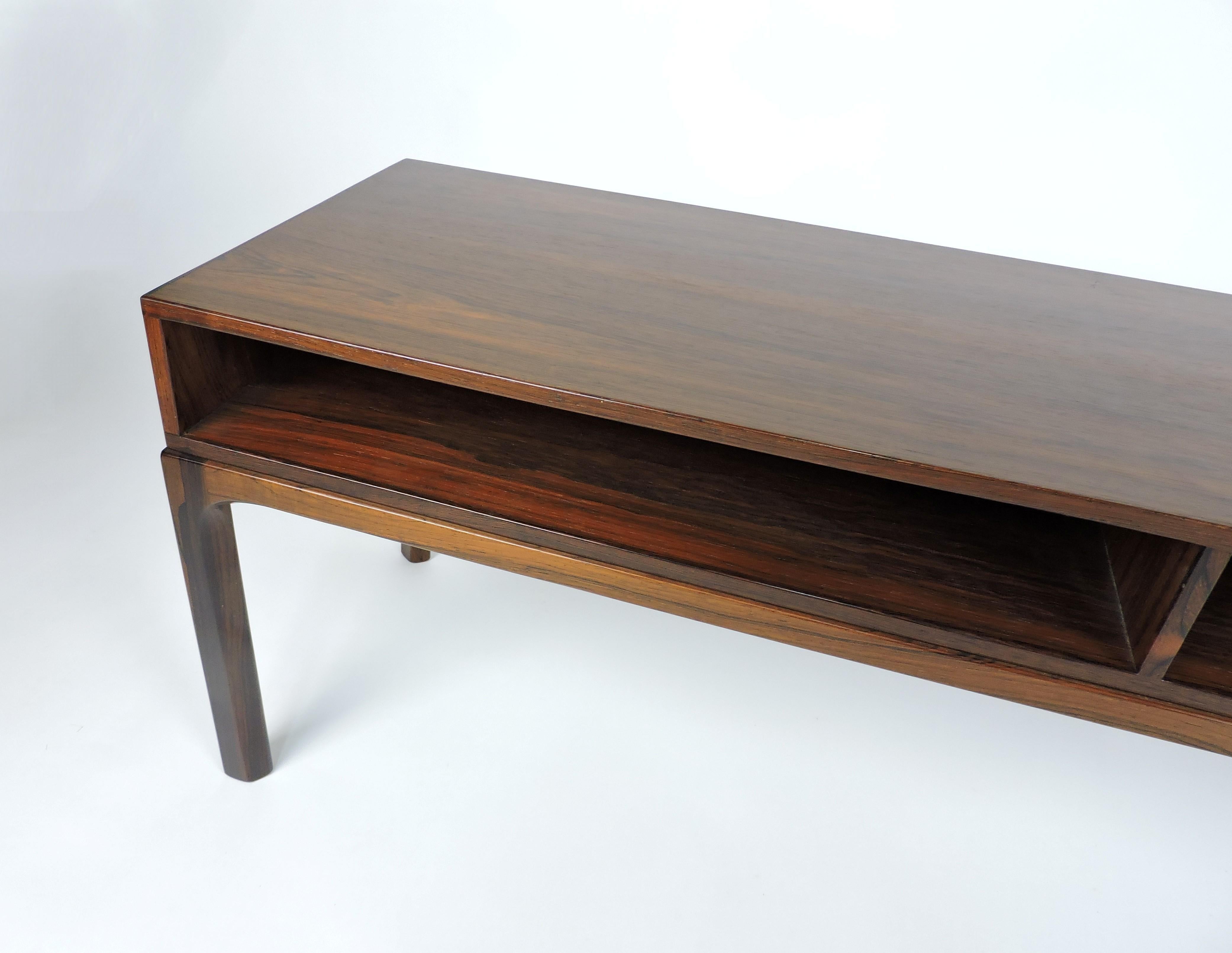 Kai Kristiansen Danish Modern Rosewood Sideboard Table for Askel Kjersgaard #393 For Sale 1